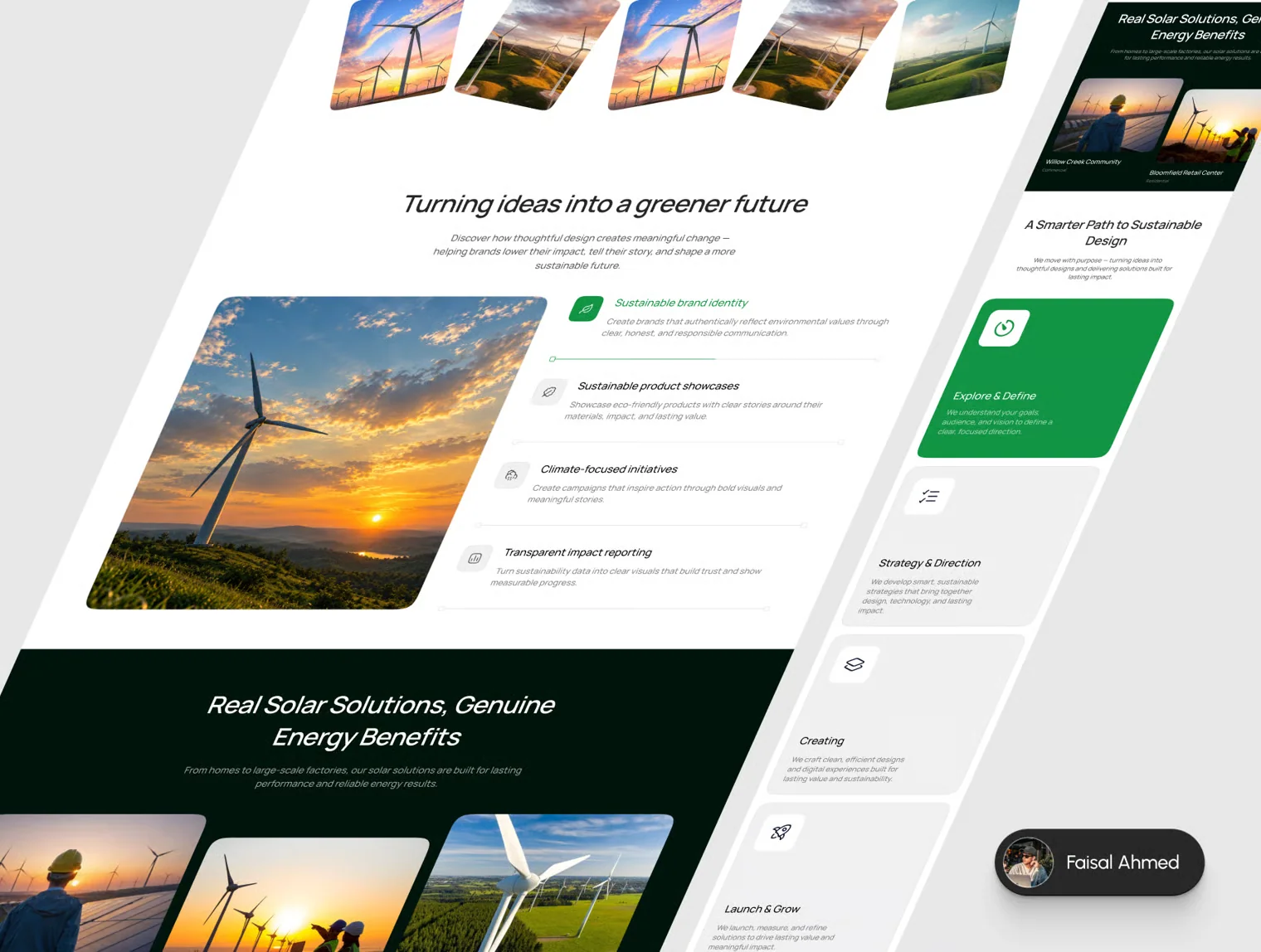 Nuvora : Modern Sustainability Website Template 5