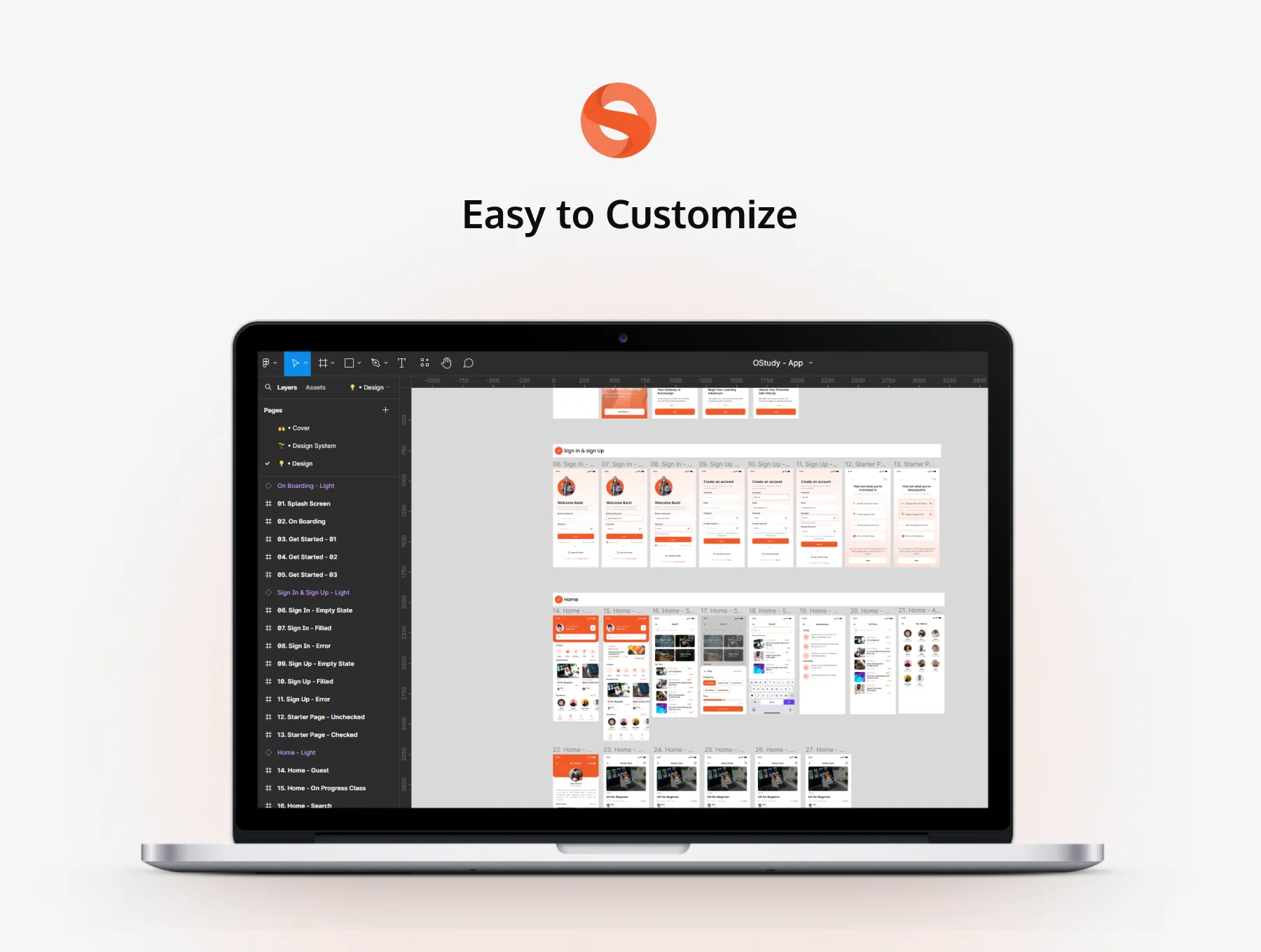 O Study - E Course App UI Kit 4