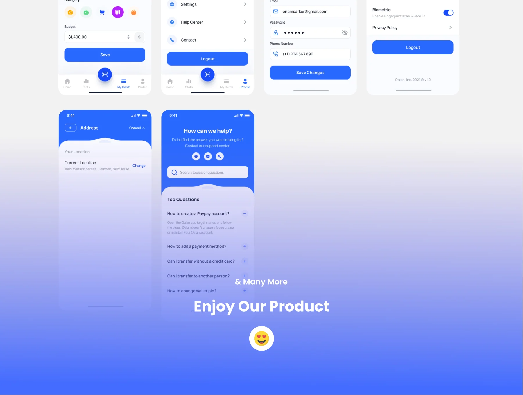 Oalan-Mobile Banking App Figma UI Template 9