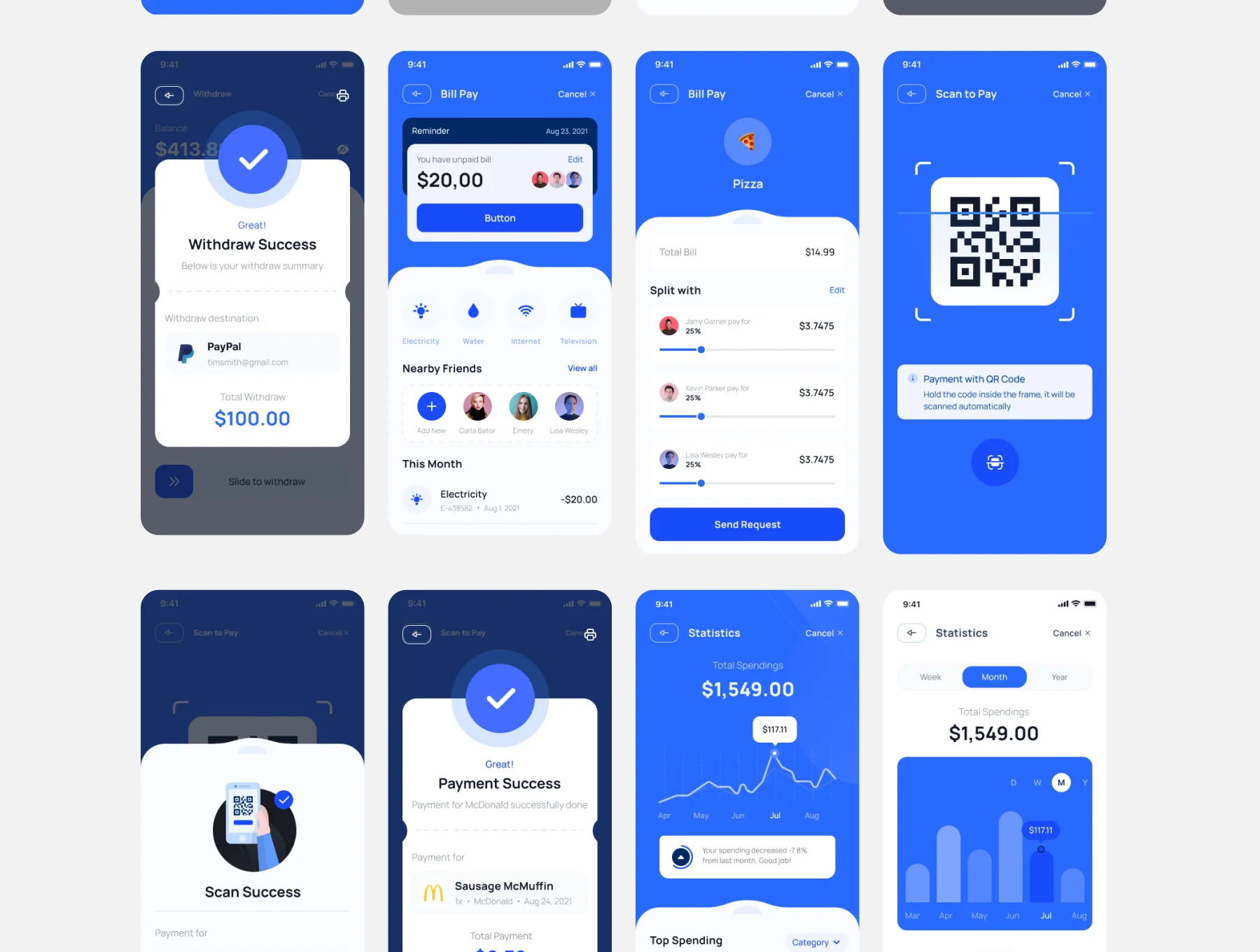 Oalan-Mobile Banking App Figma UI Template 7