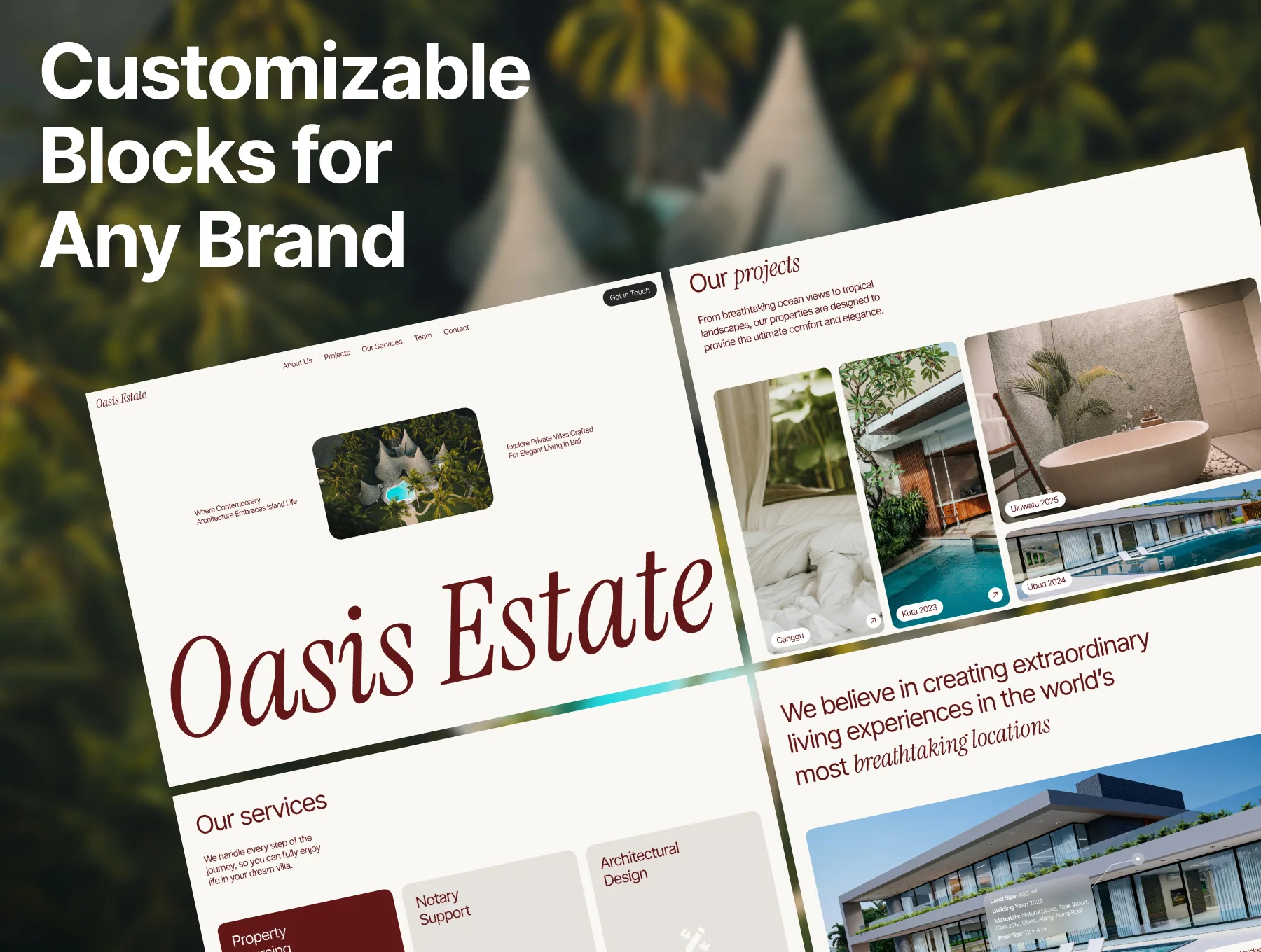 Oasis Estate – Clean & Minimal Real Estate UI Kit 3