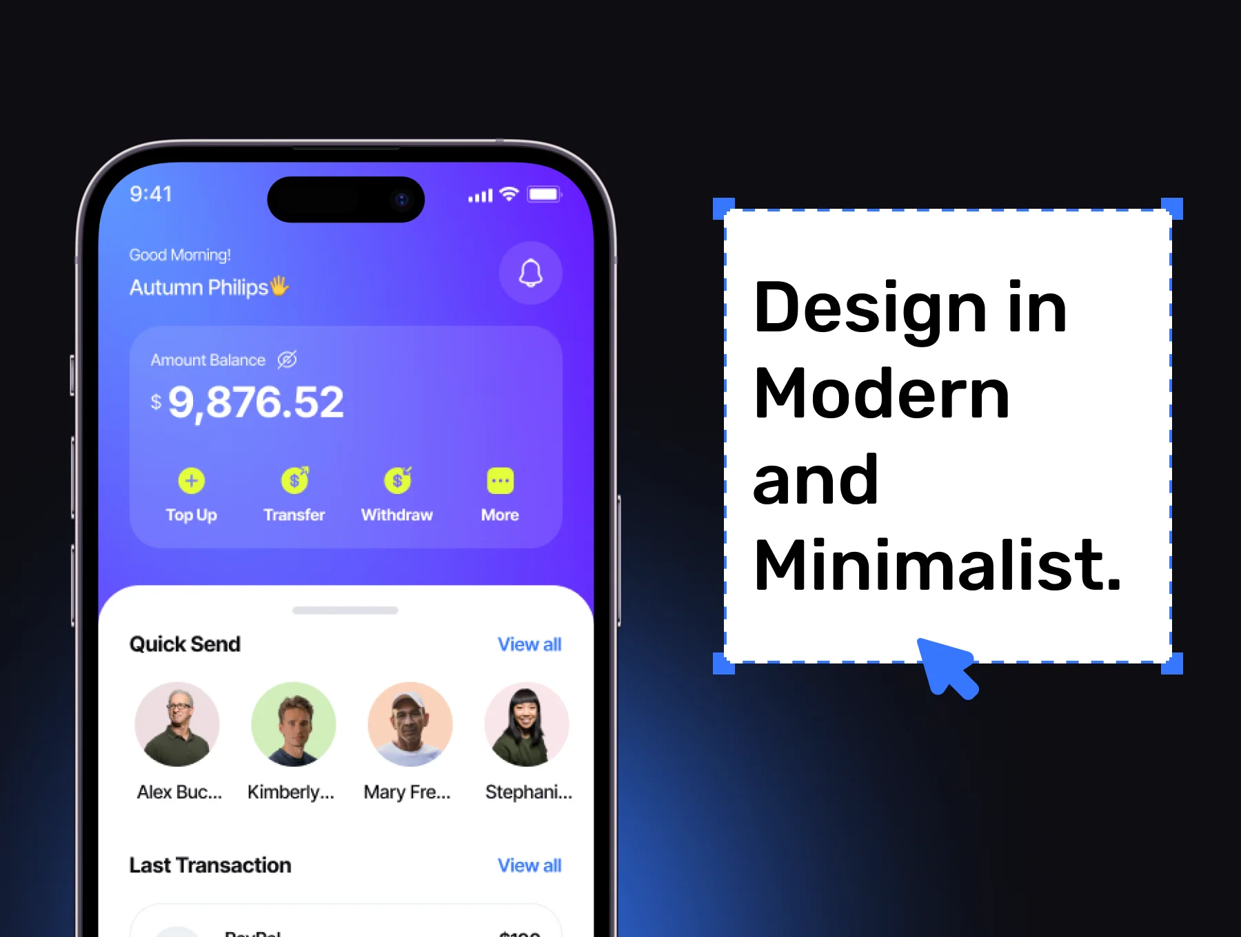 OBANK - Premium Wallet App UI Kit 5