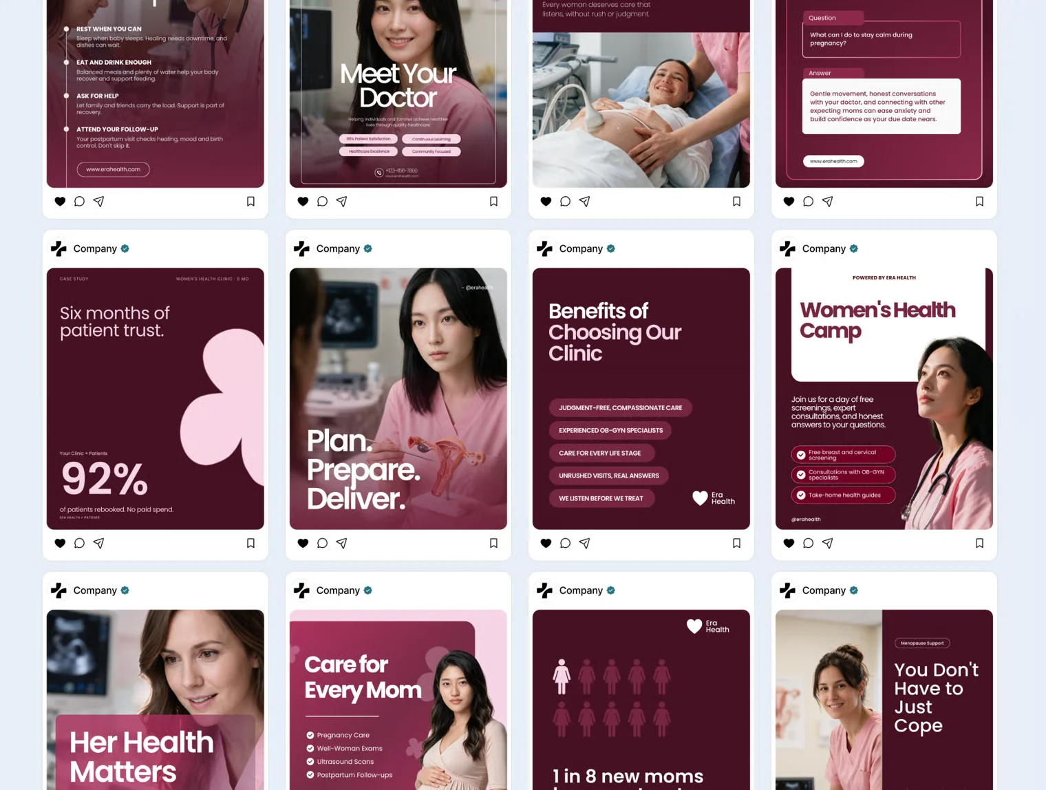 OBGYN Social Media Templates for Women's Health Clinics 7