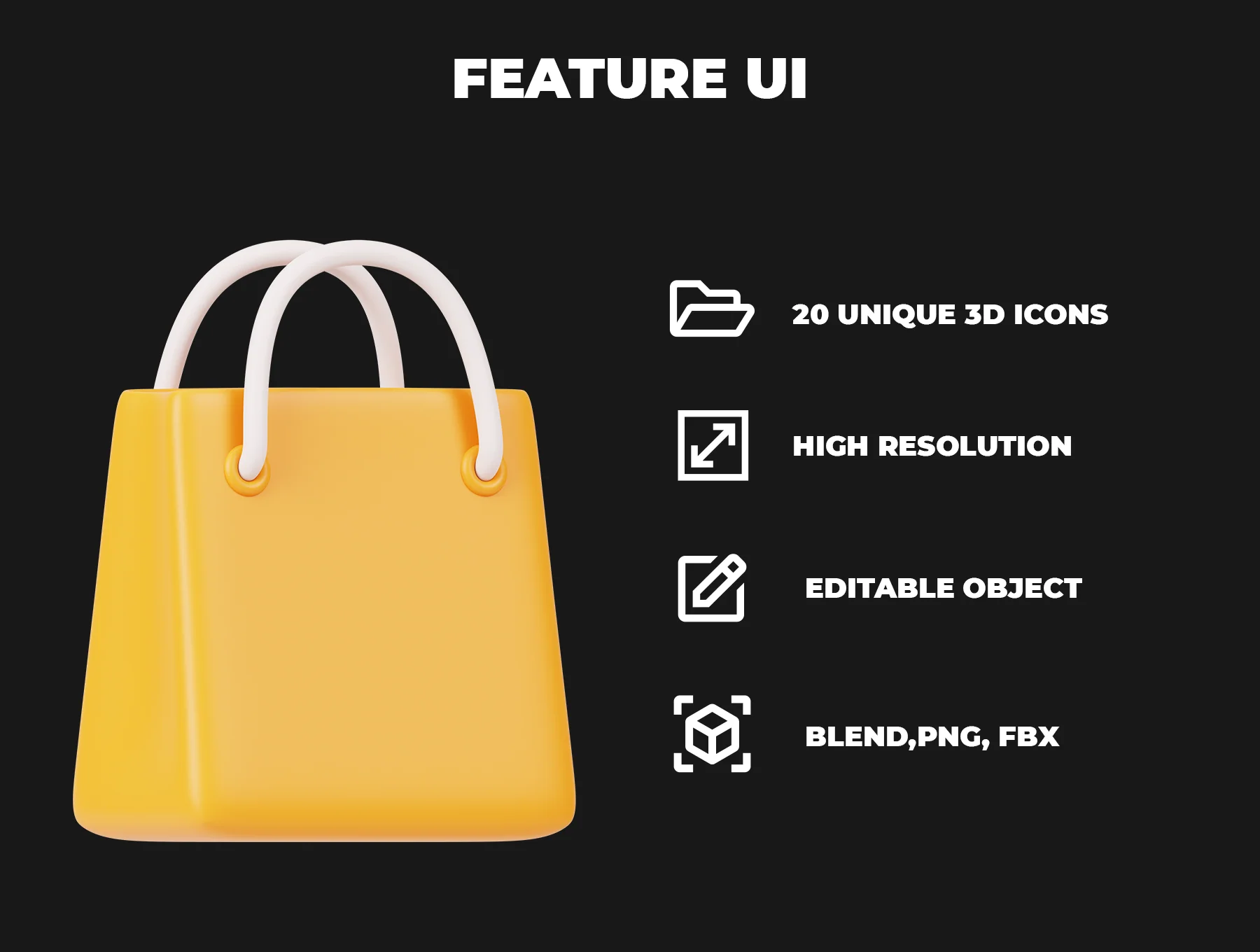 Objects Essentials 3D Icon Pack 2