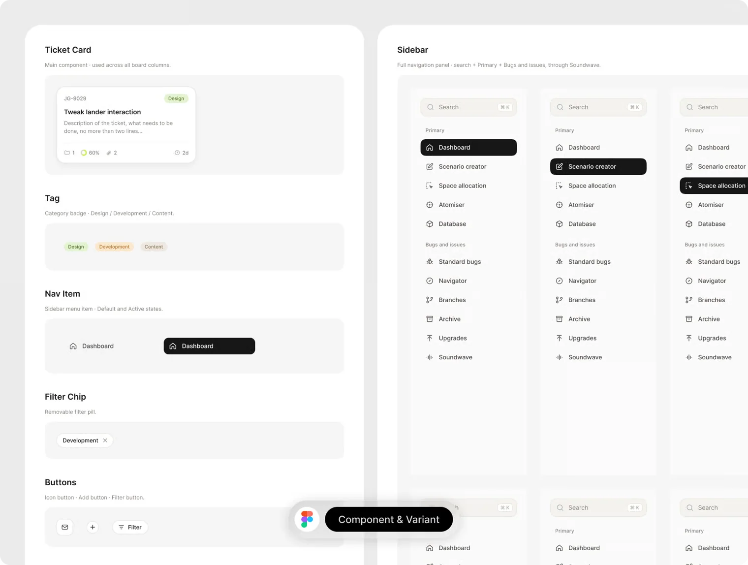 Obrack | Project & Task Management kanban Dashboard UI Kit 5