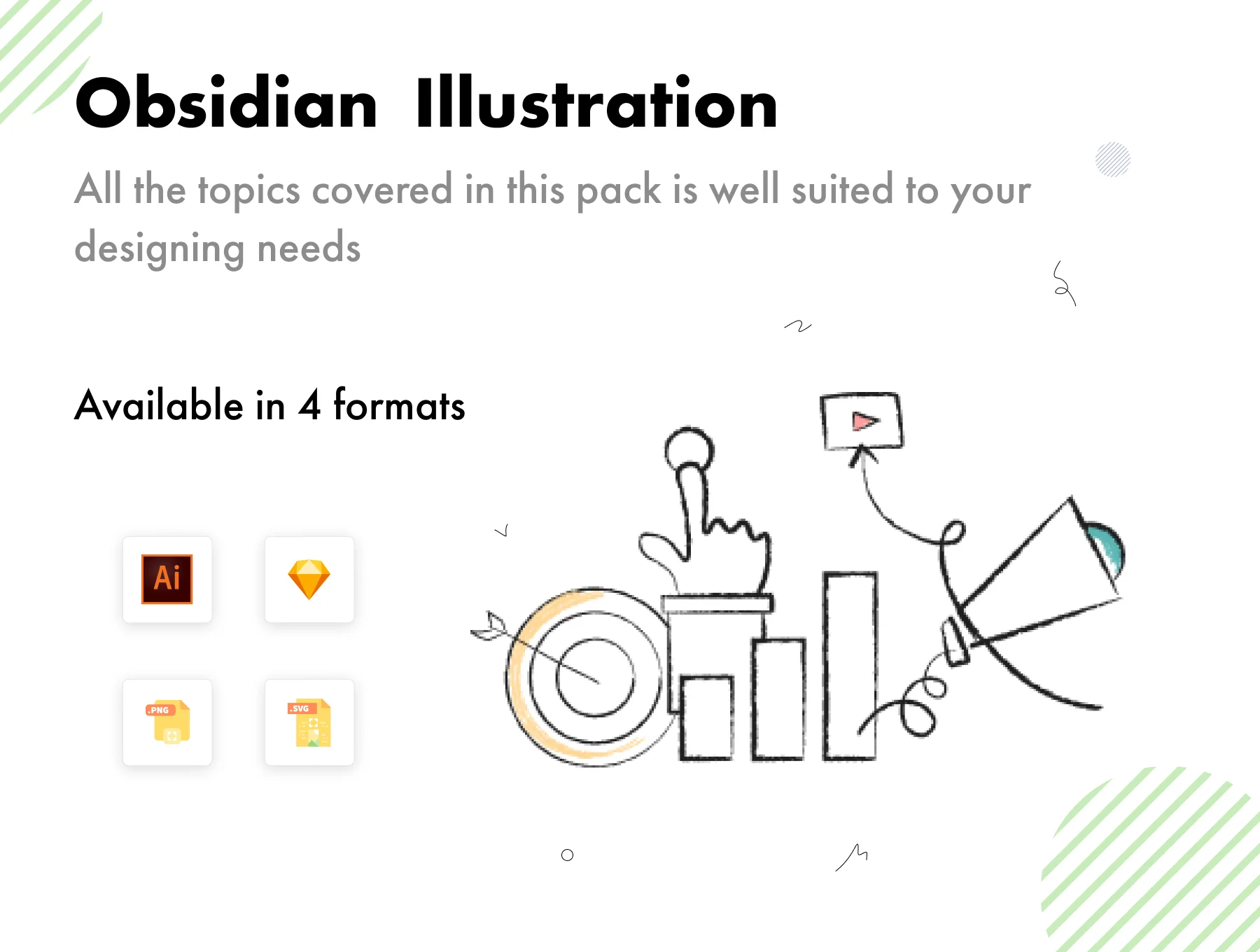 Obsidian illustrations 5