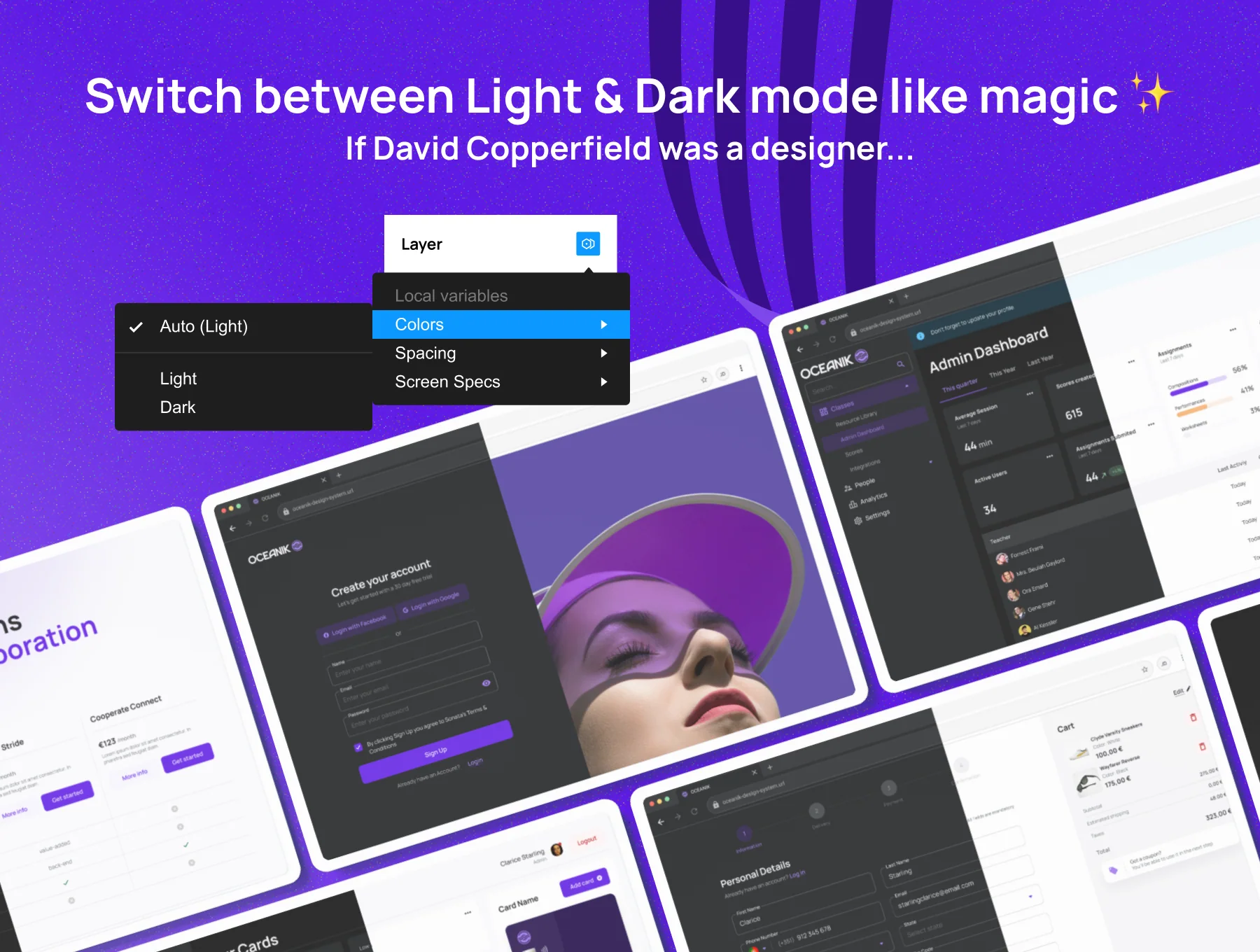Oceanik - Advanced Design System for Figma 3