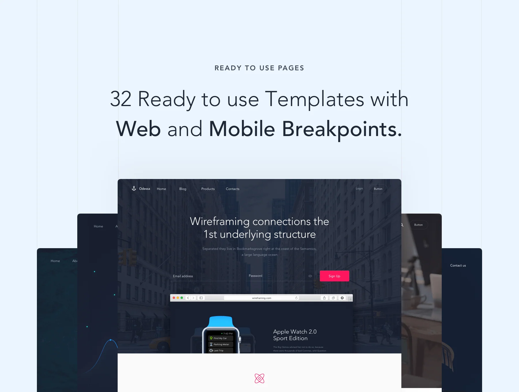 Odessa - Web & Mobile UI Kit 2