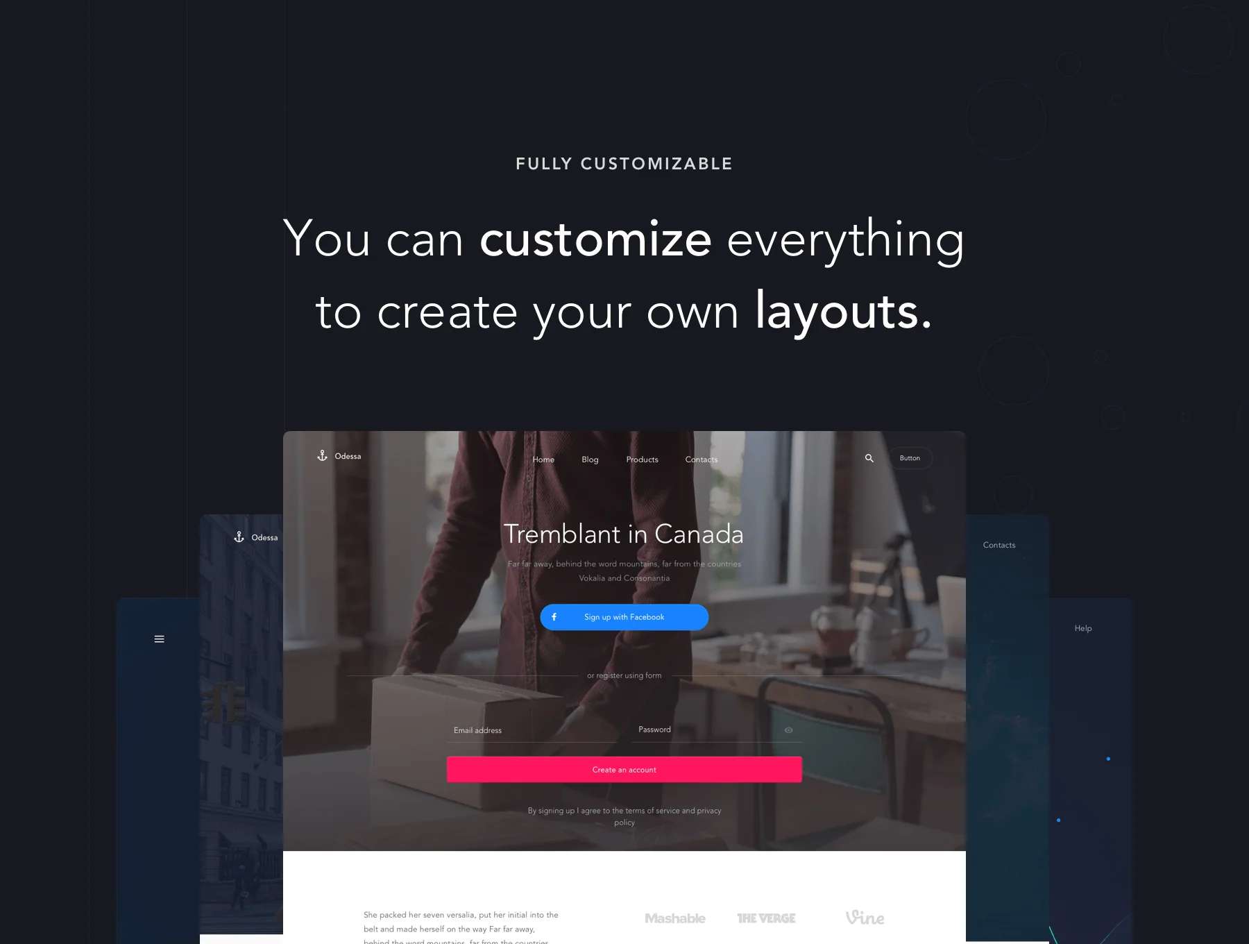 Odessa - Web & Mobile UI Kit 6