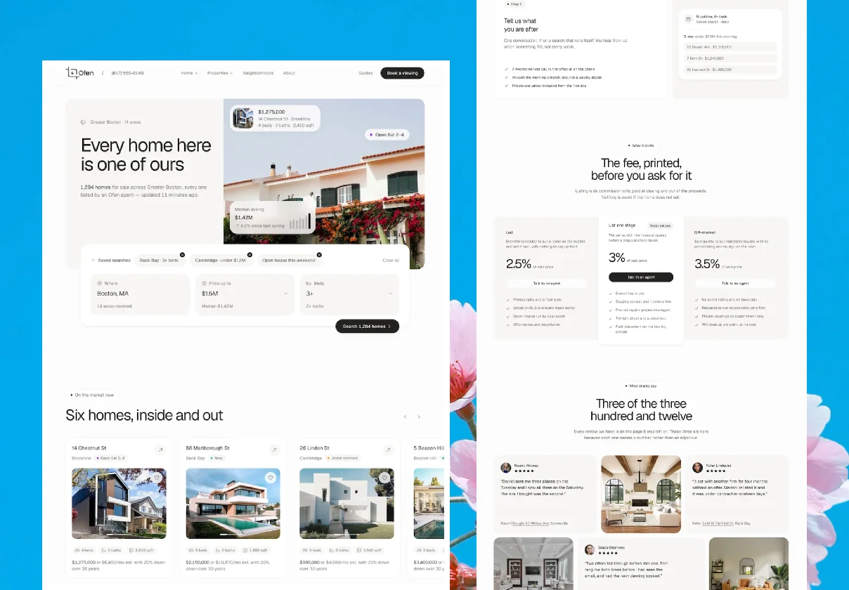Ofen — Real Estate React Next.js Template