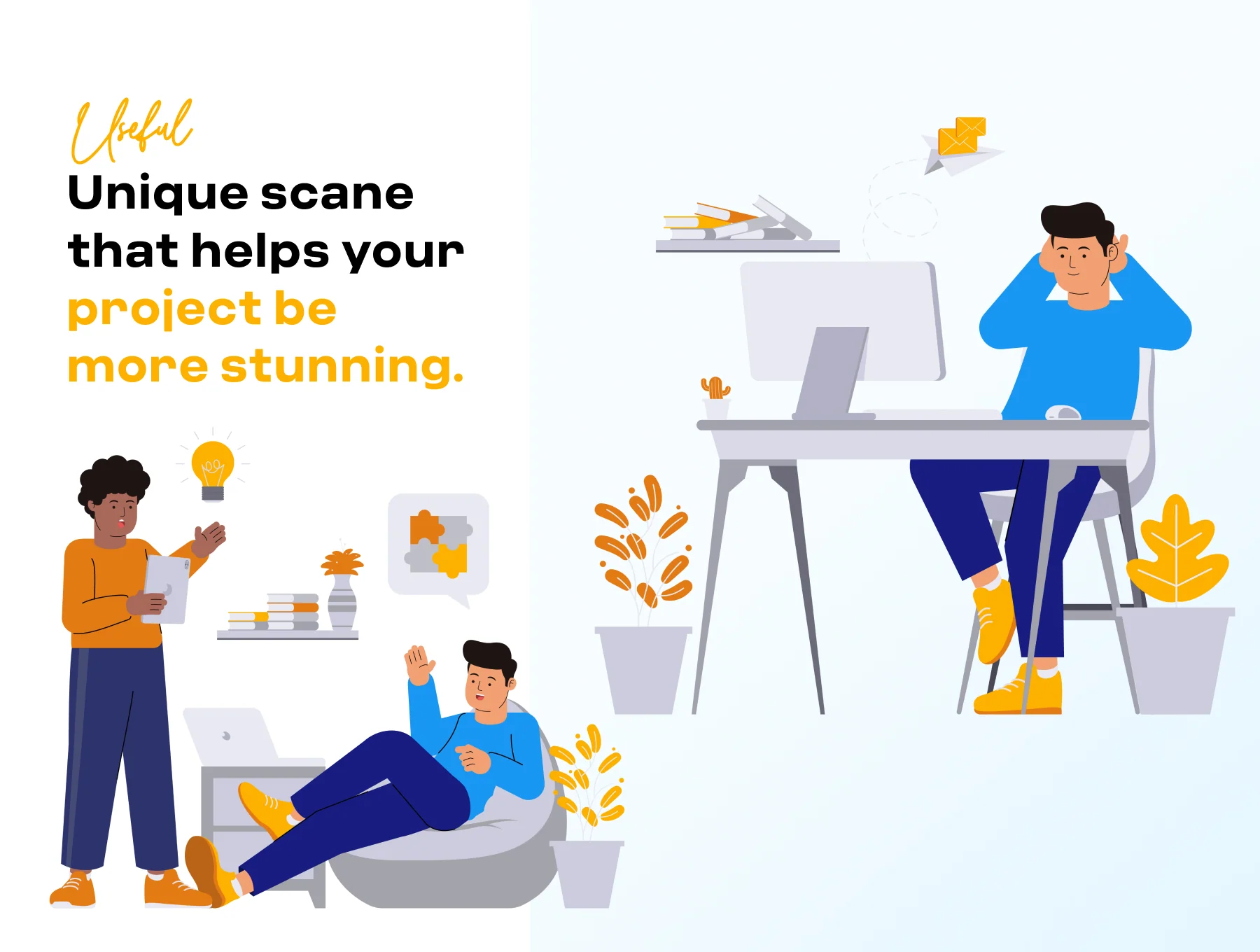 Office Activity 2D Illustration Pack 2