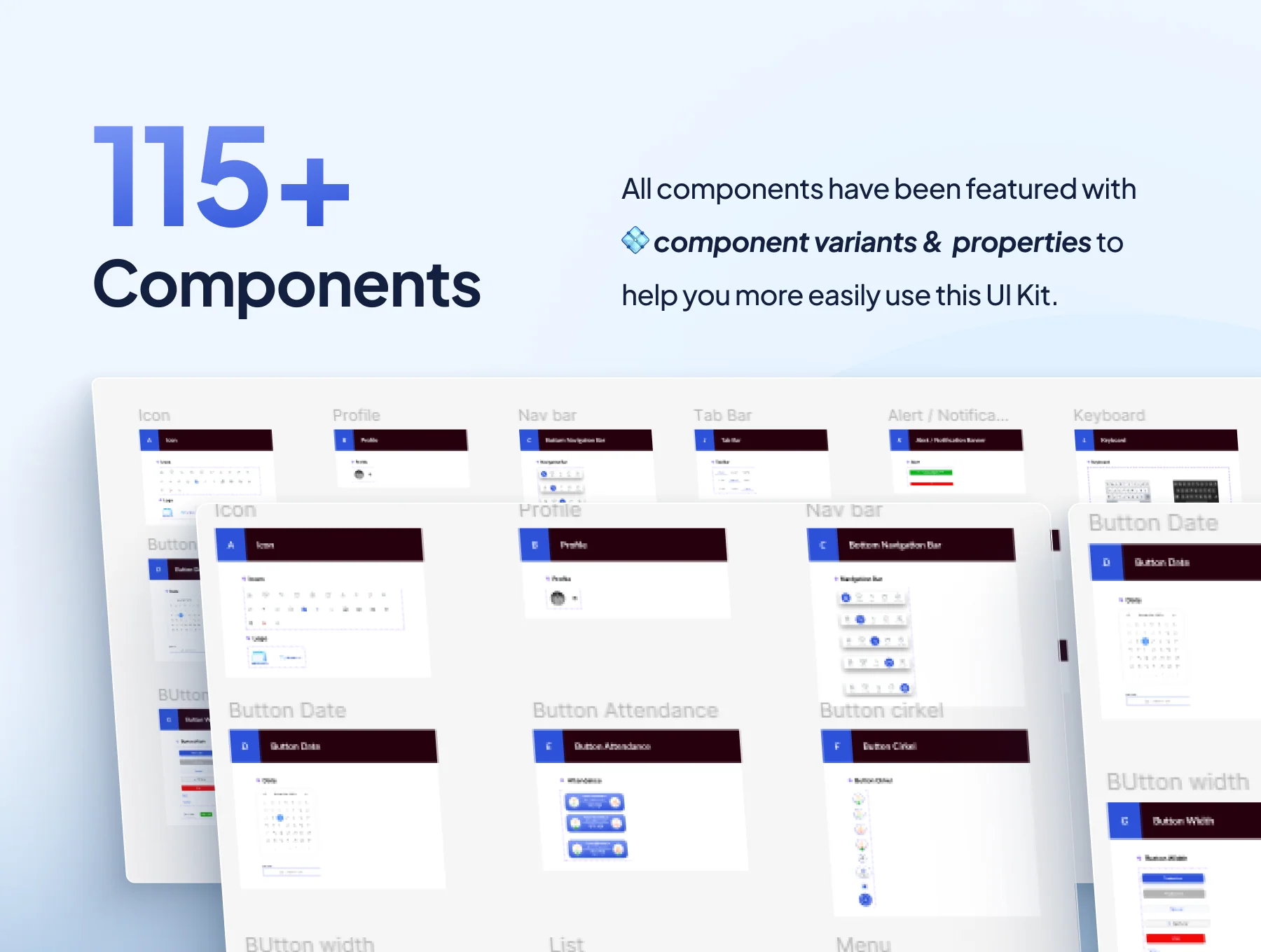 Office Attendance - App UI Kit 3