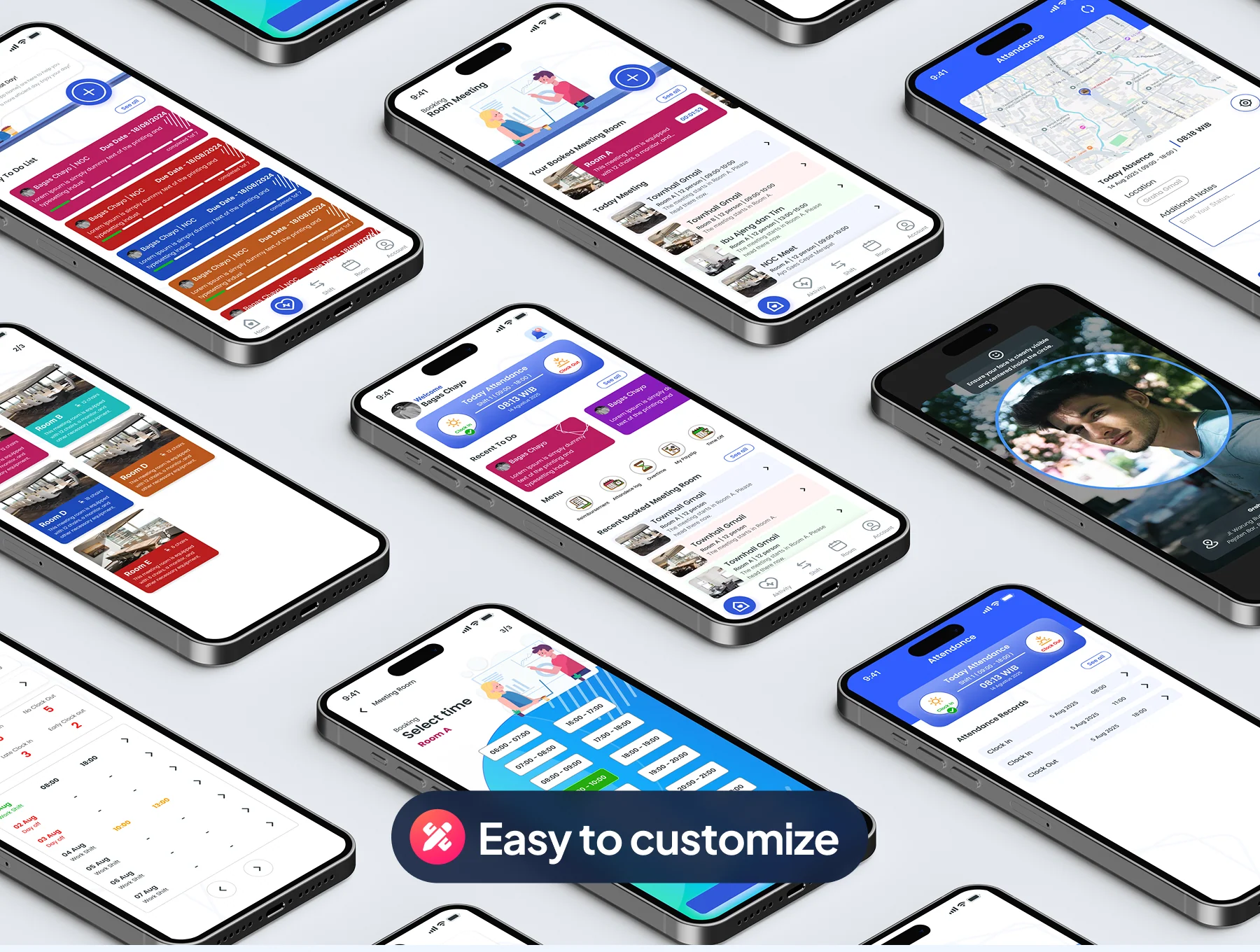 Office Attendance - App UI Kit 7