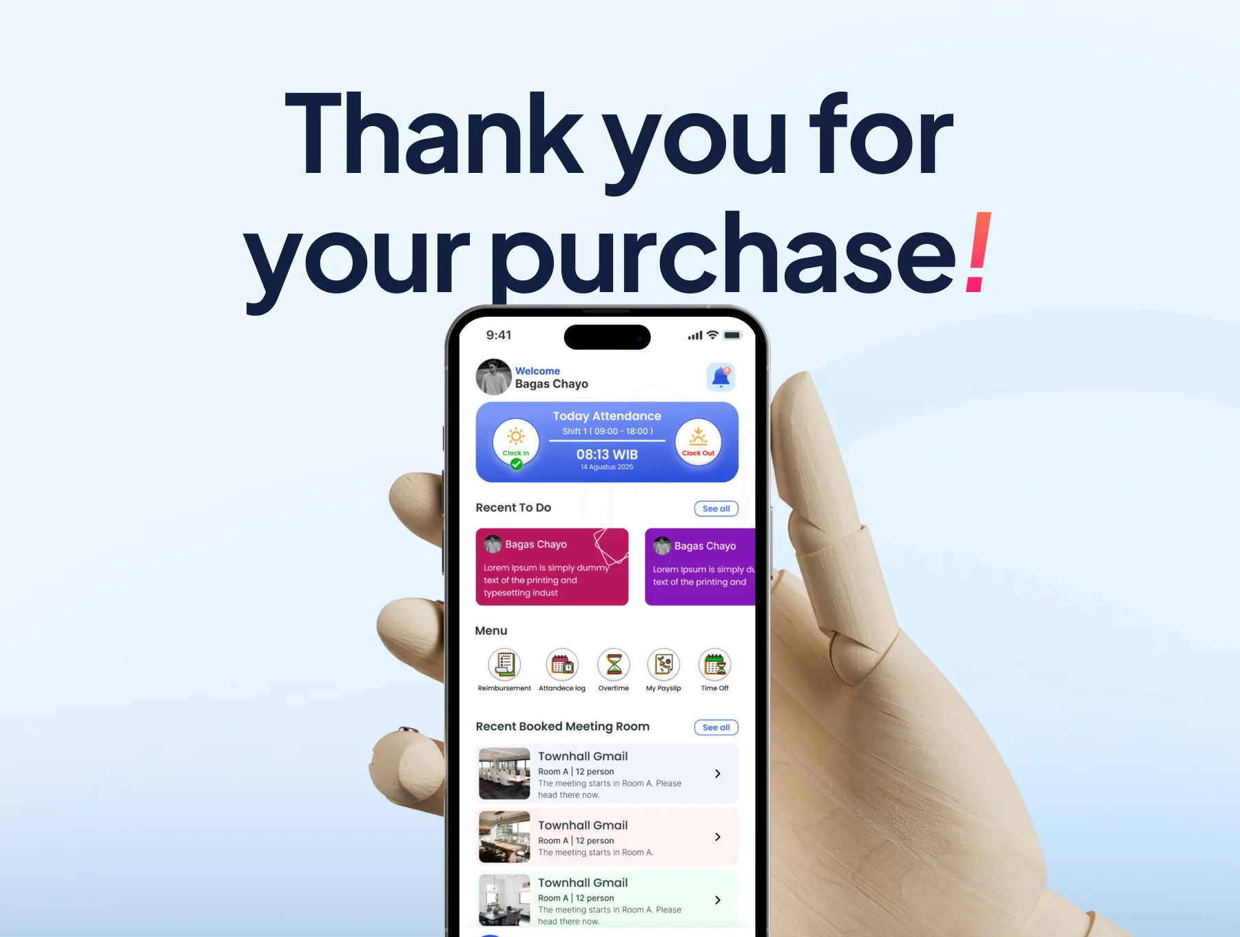 Office Attendance - App UI Kit 8