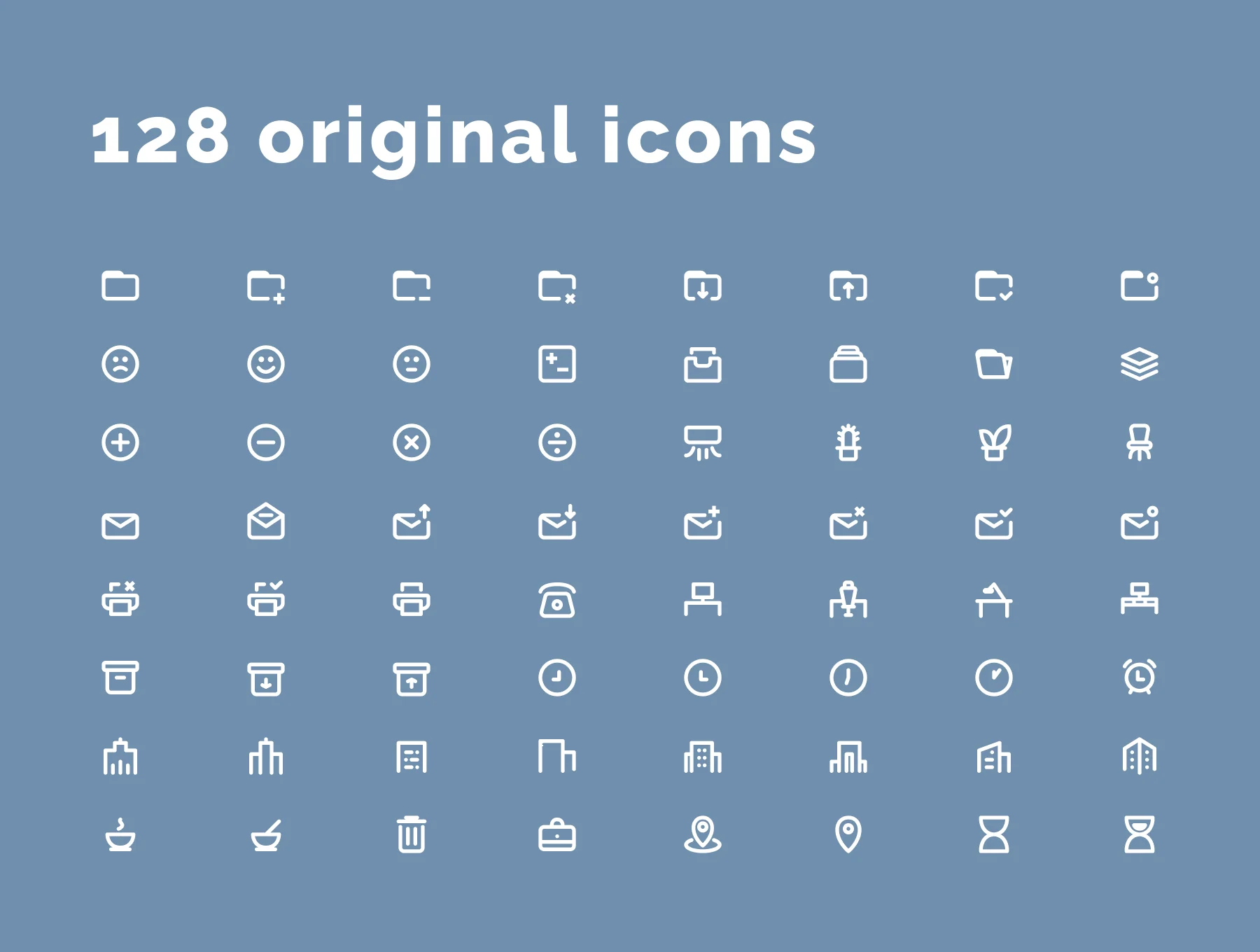 Office Work & Life Icons Set 3