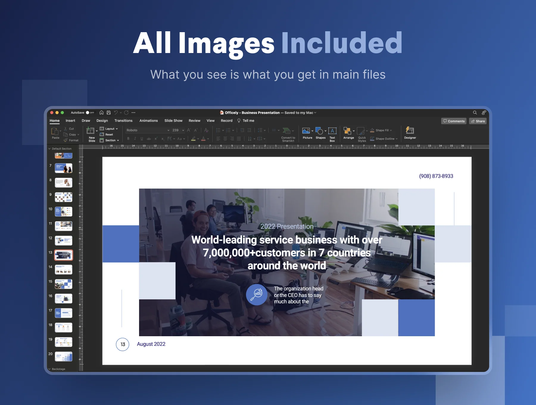 Officely - Business PowerPoint Presentation Template 5