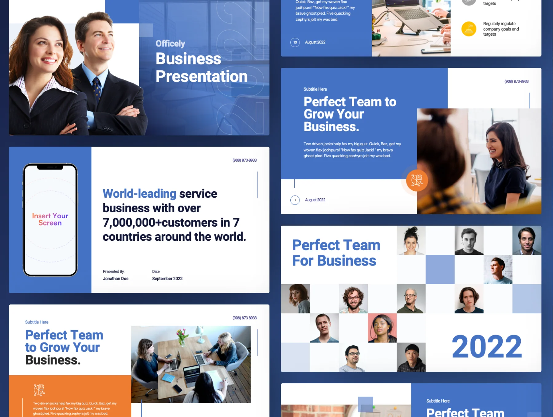 Officely - Business PowerPoint Presentation Template 7