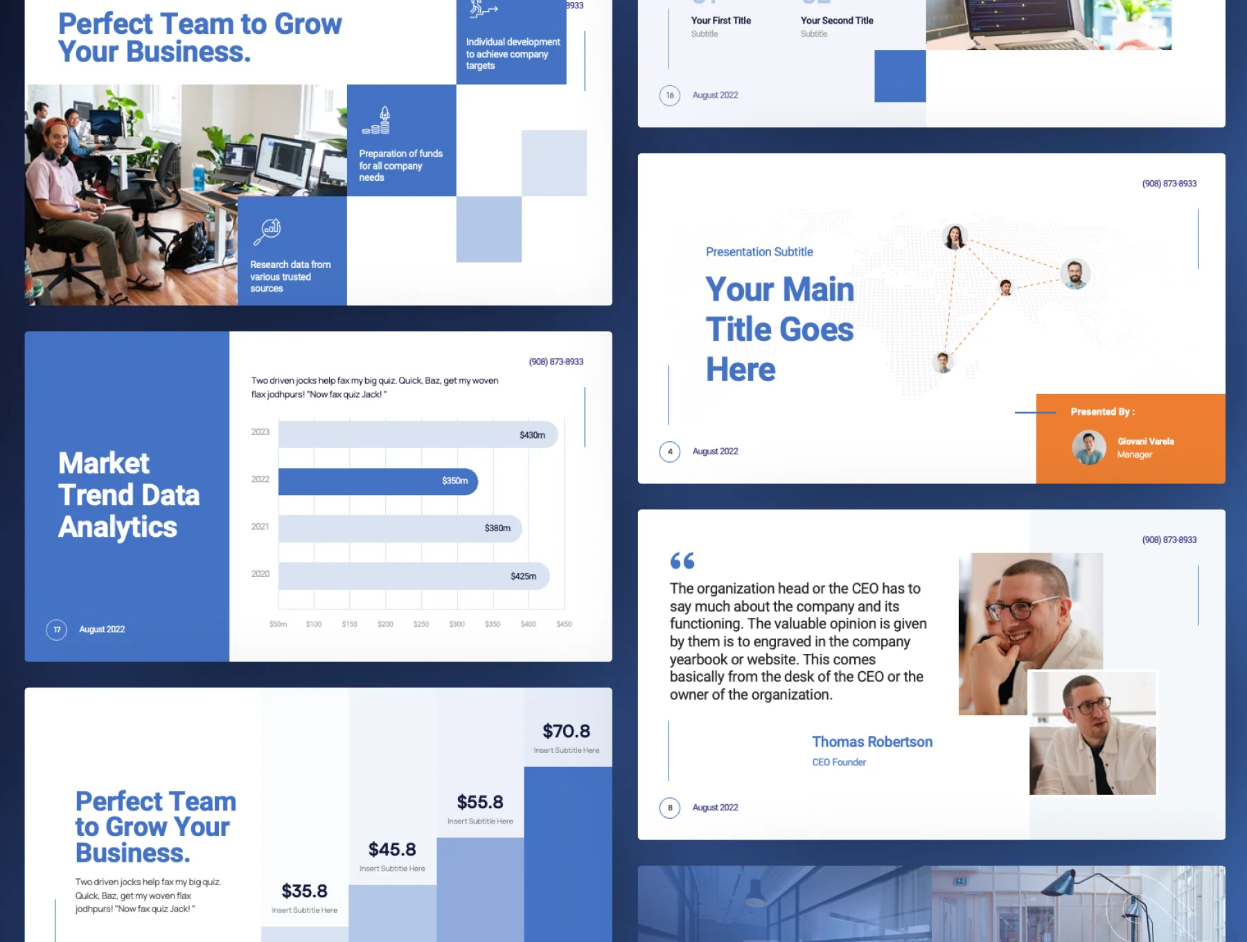 Officely - Business PowerPoint Presentation Template 8