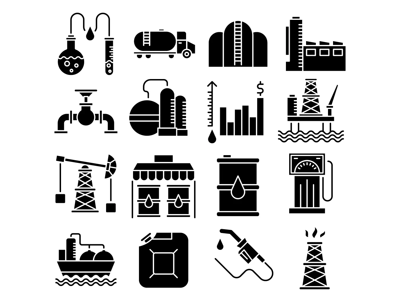 16 Oil Industry Icons 4
