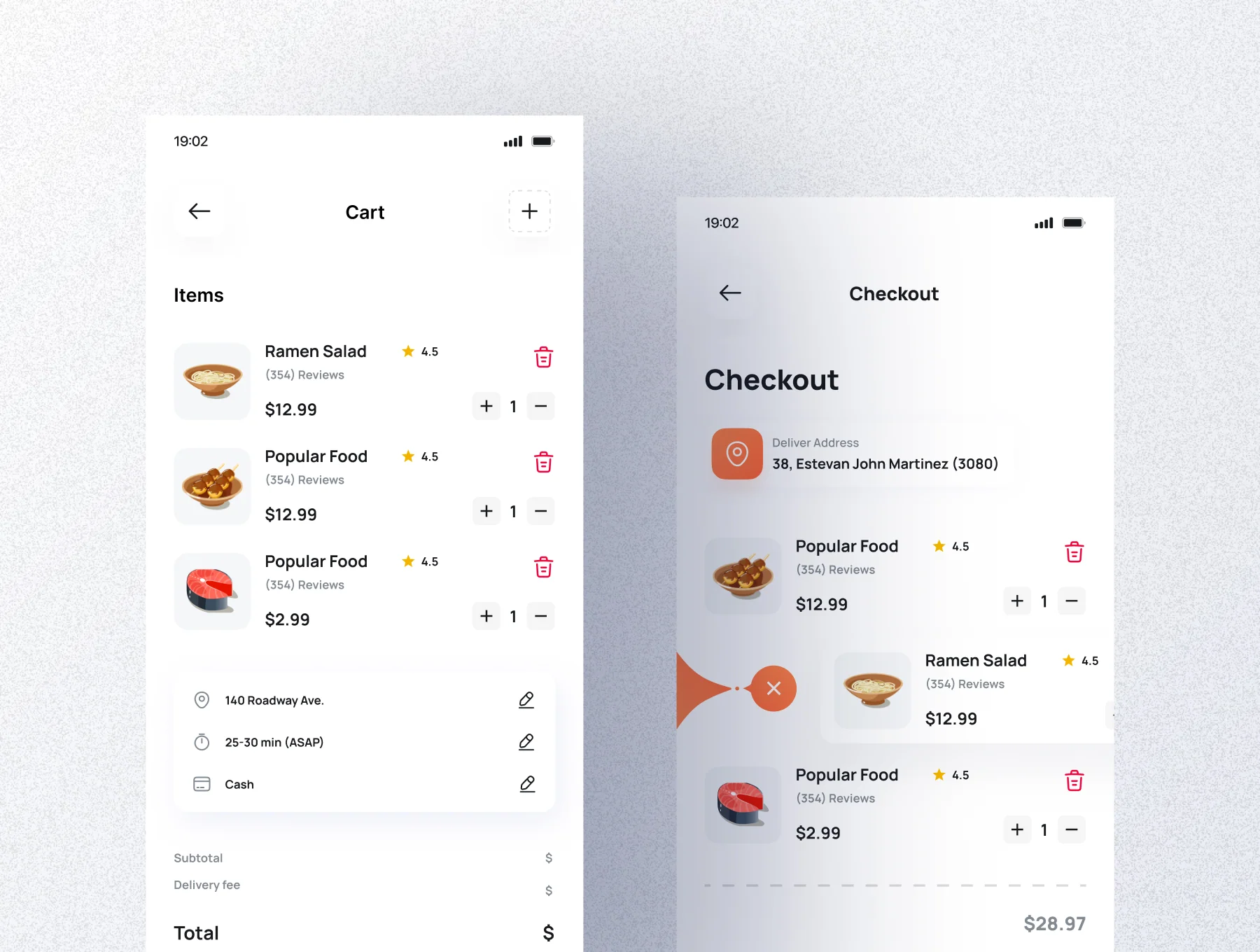 Okawari Food App UI Kit 2