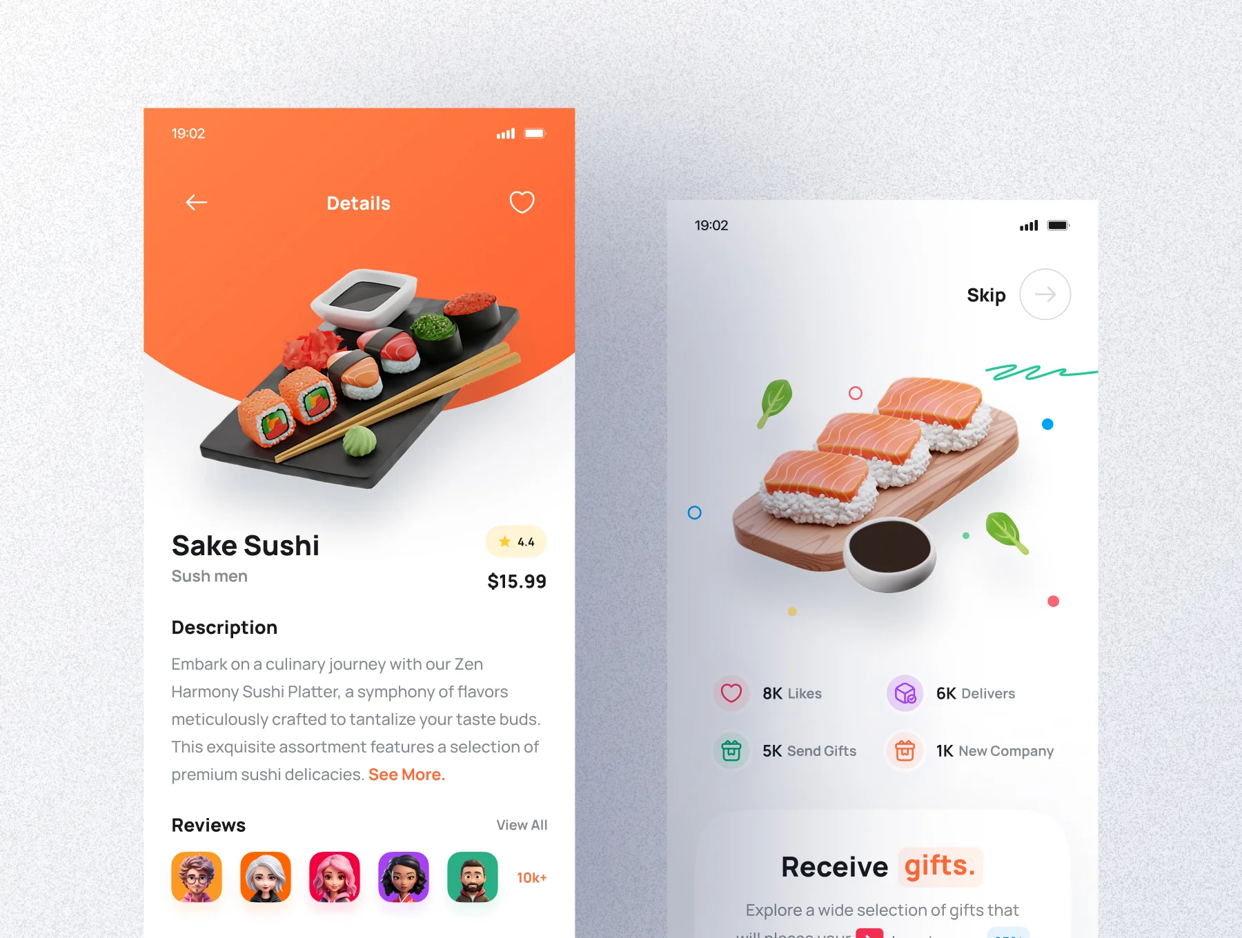 Okawari Food App UI Kit 3