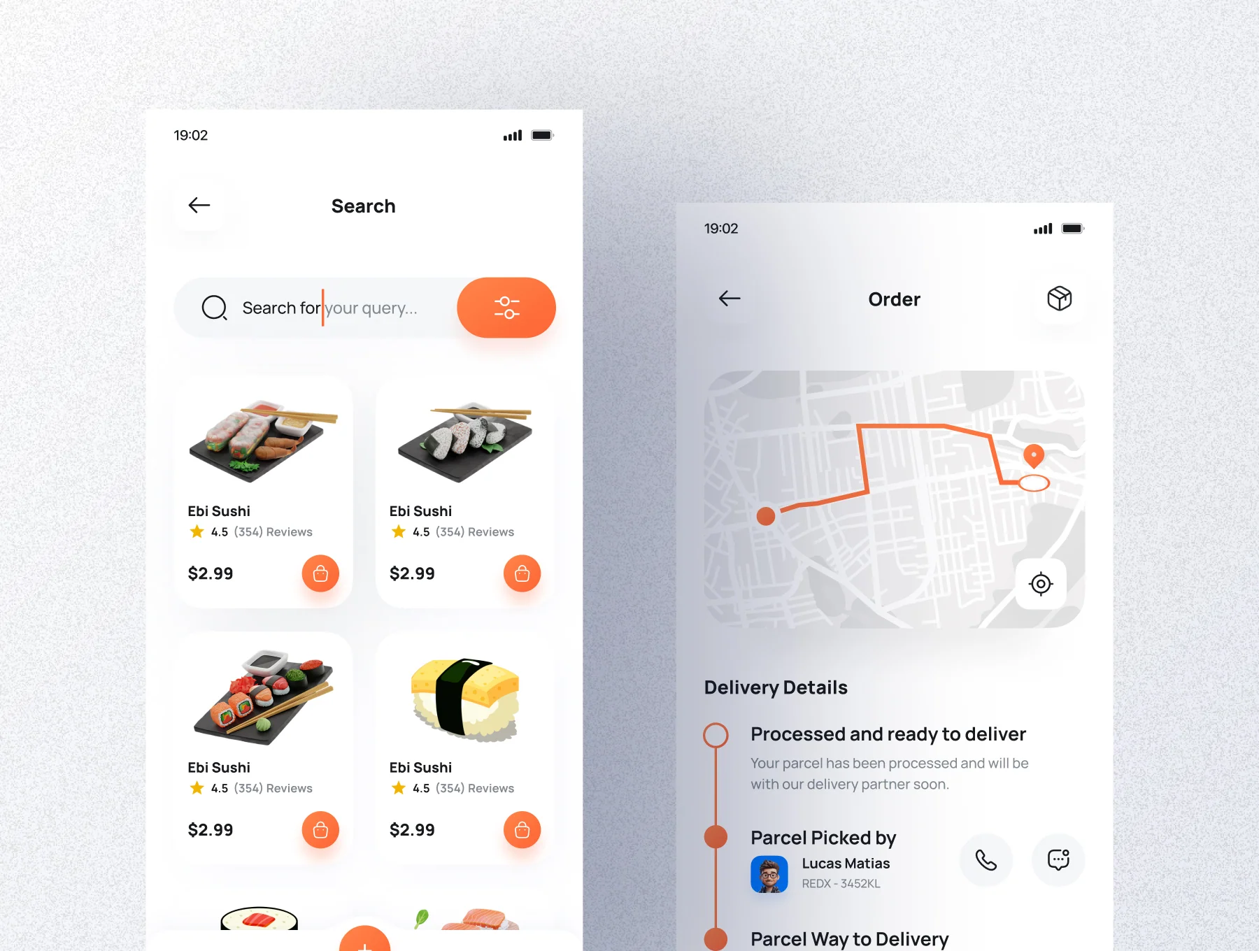 Okawari Food App UI Kit 4