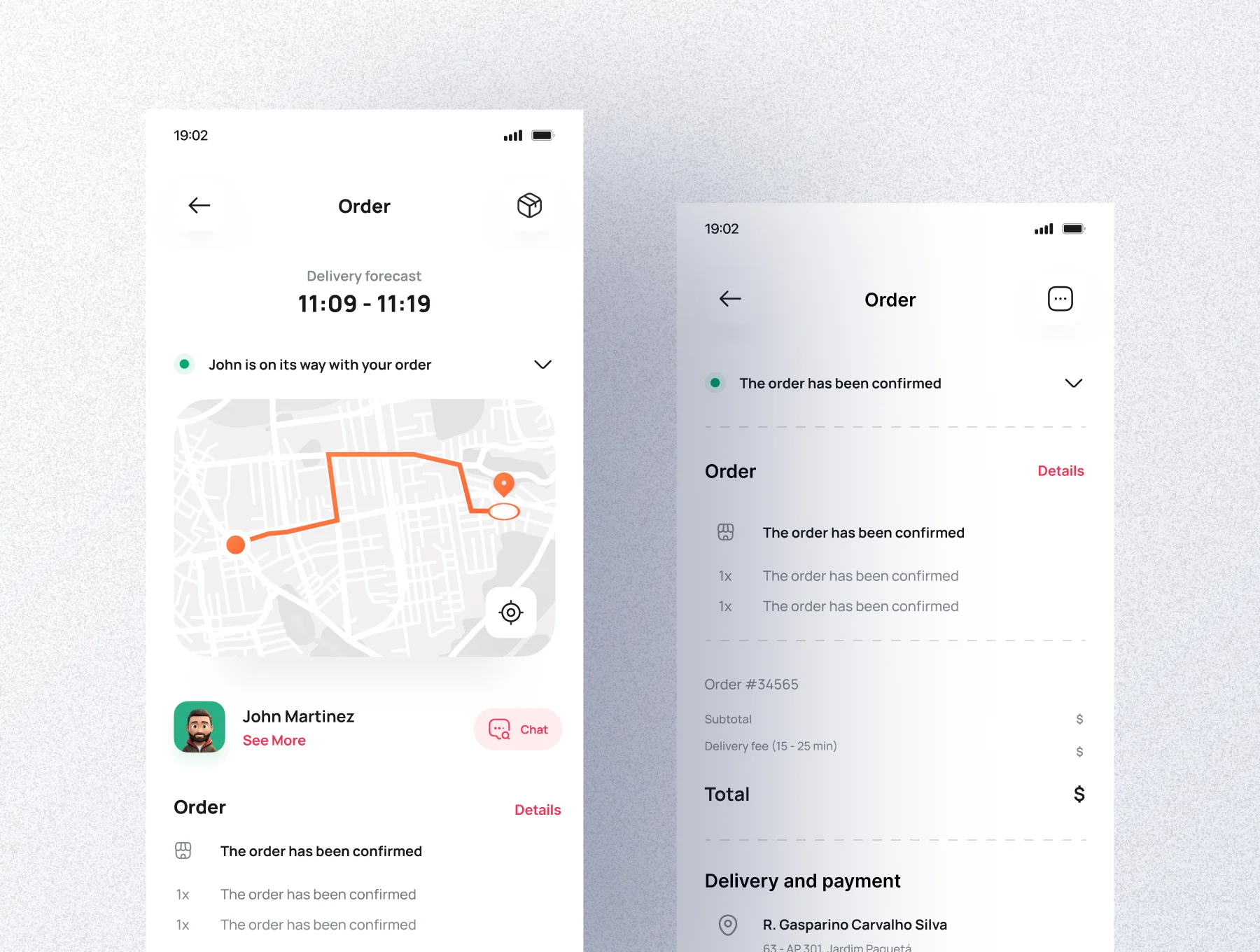 Okawari Food App UI Kit 6