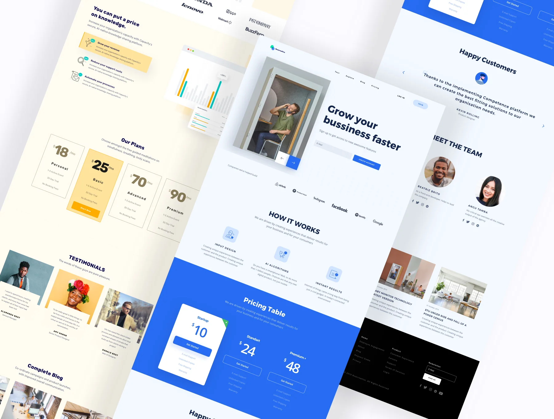 OKAY - Landing Page UI KIT 4