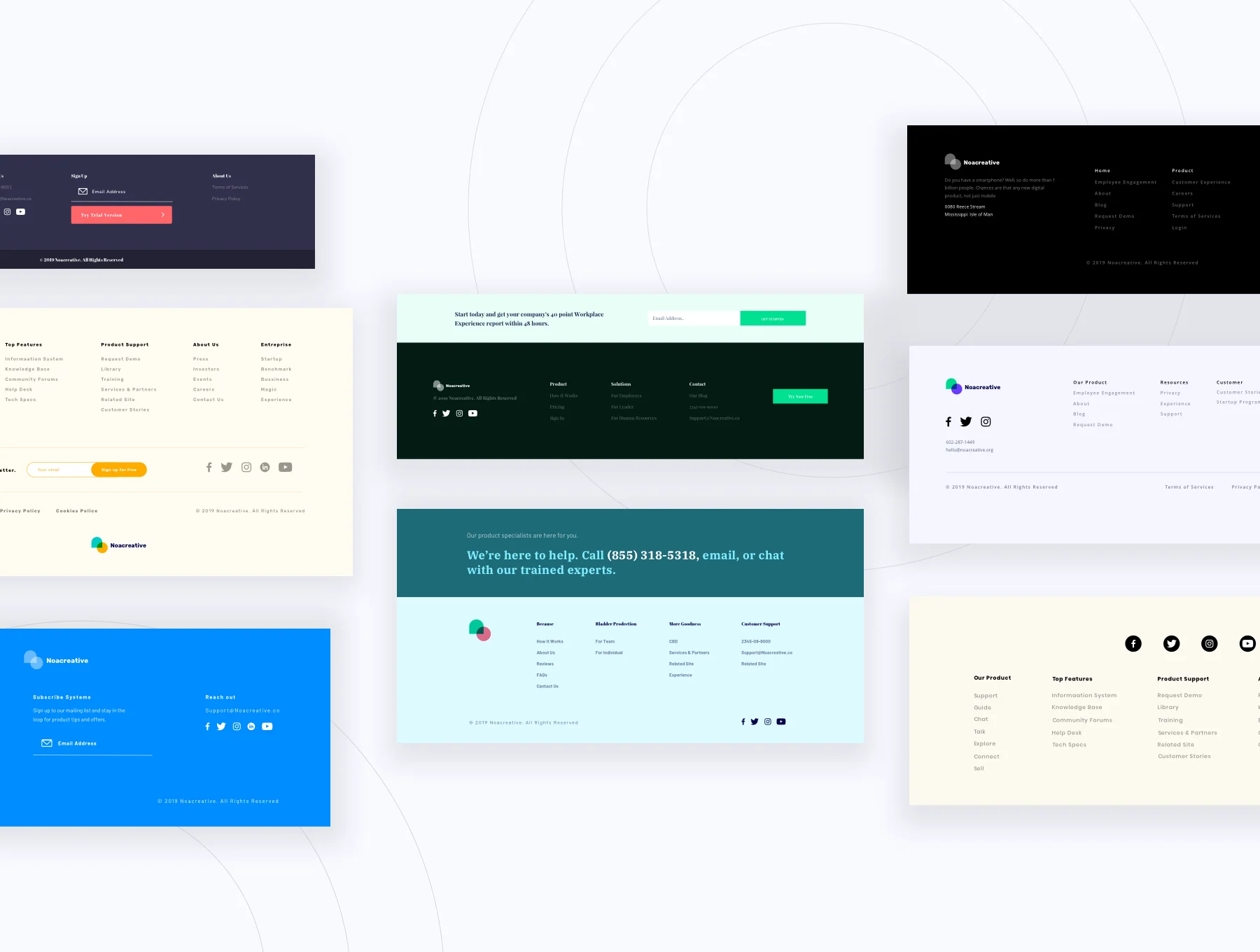 OKAY - Landing Page UI KIT 5