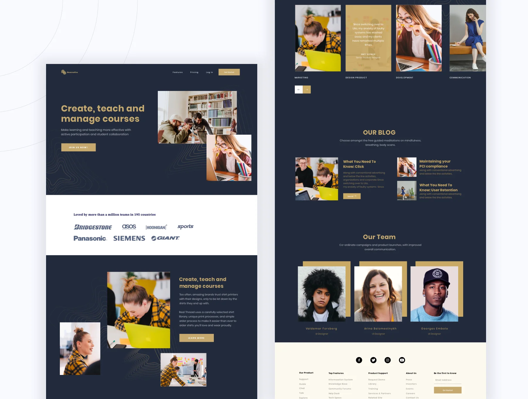 OKAY - Landing Page UI KIT 8