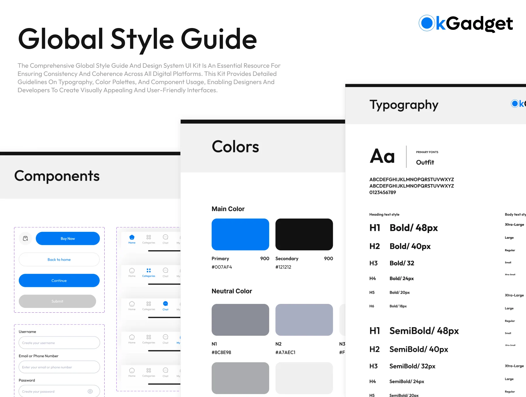 okGadget - Electronics Ecommerce App UI Kit 3