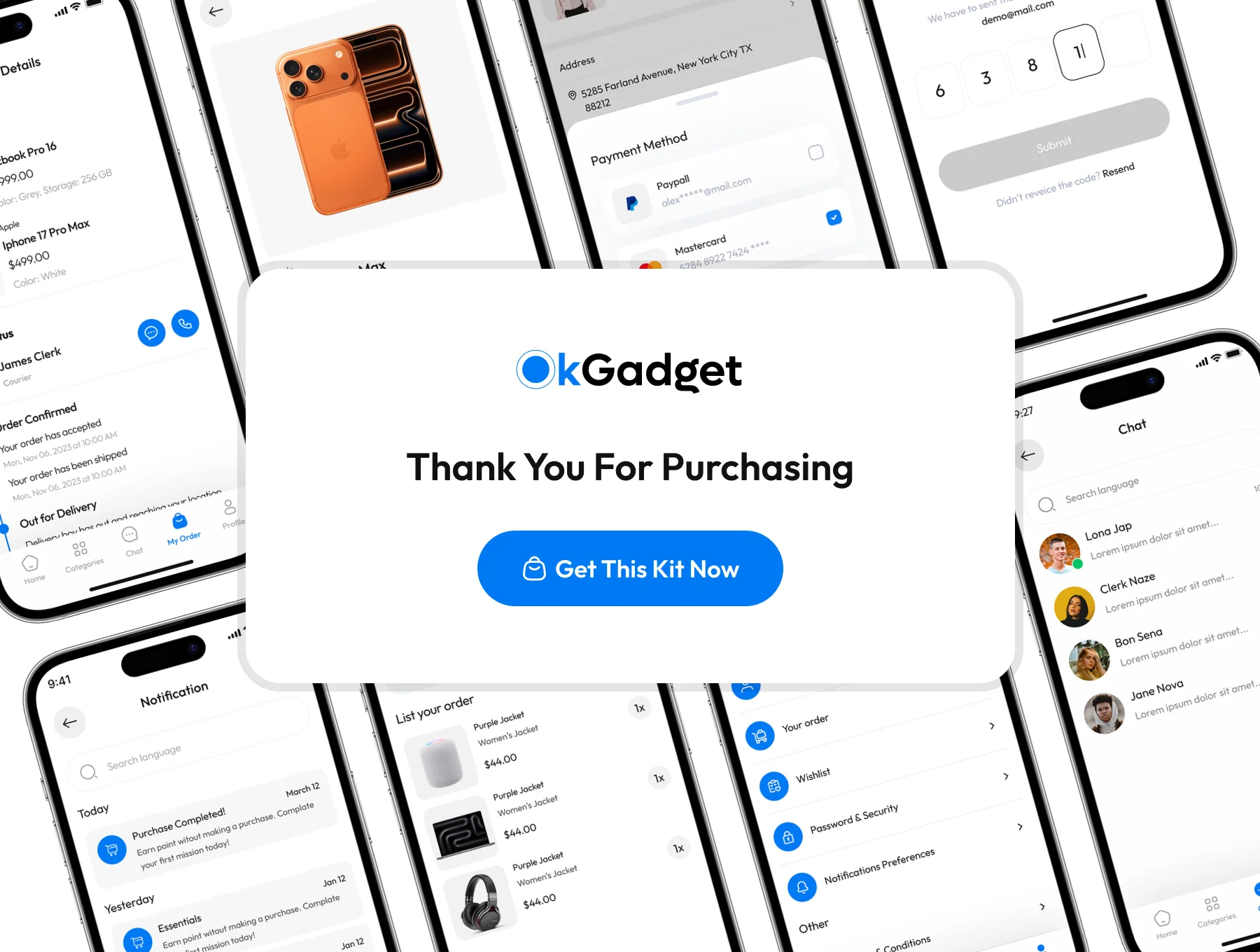 okGadget - Electronics Ecommerce App UI Kit 6