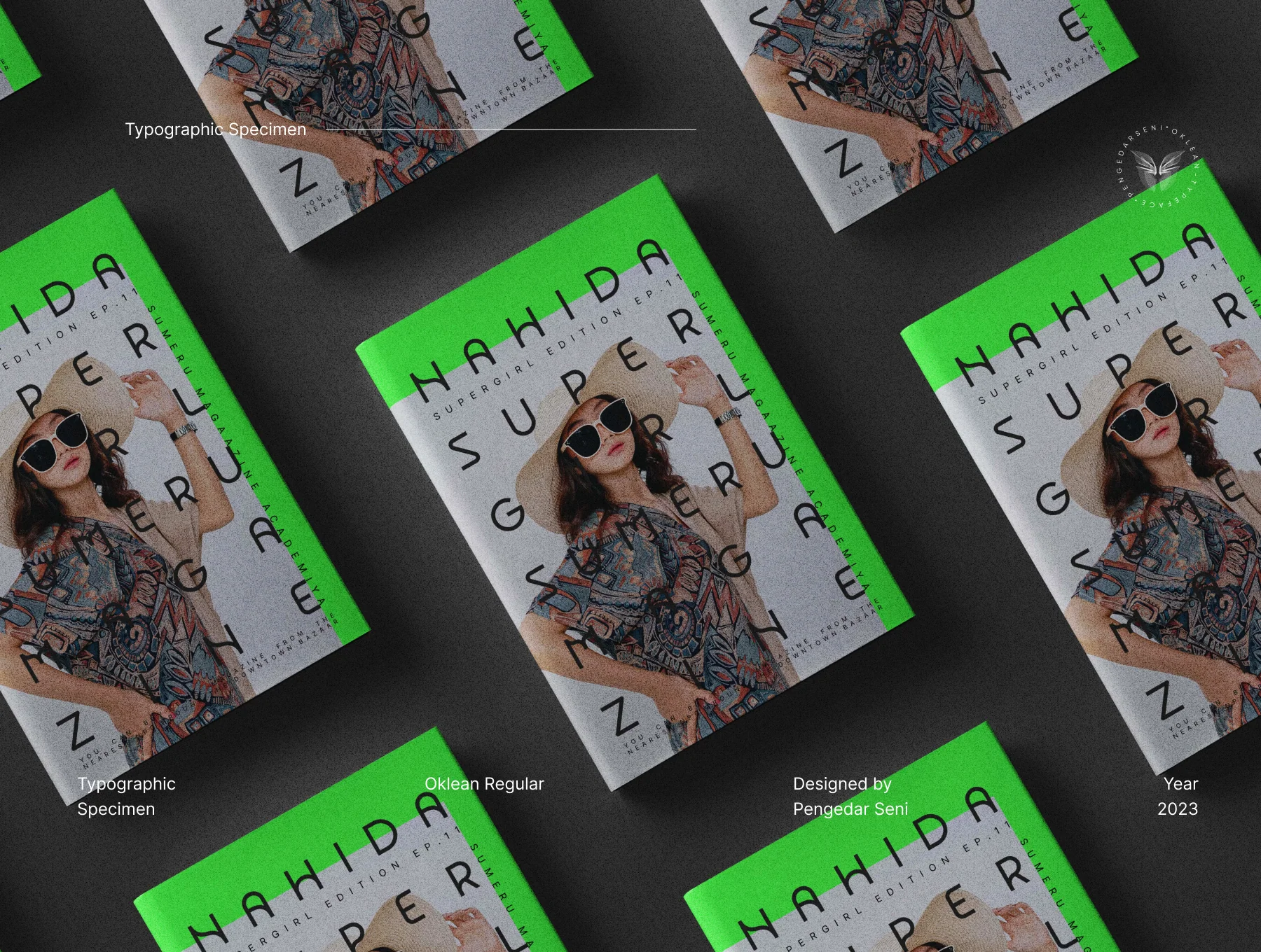 Oklean Sans Serif 8