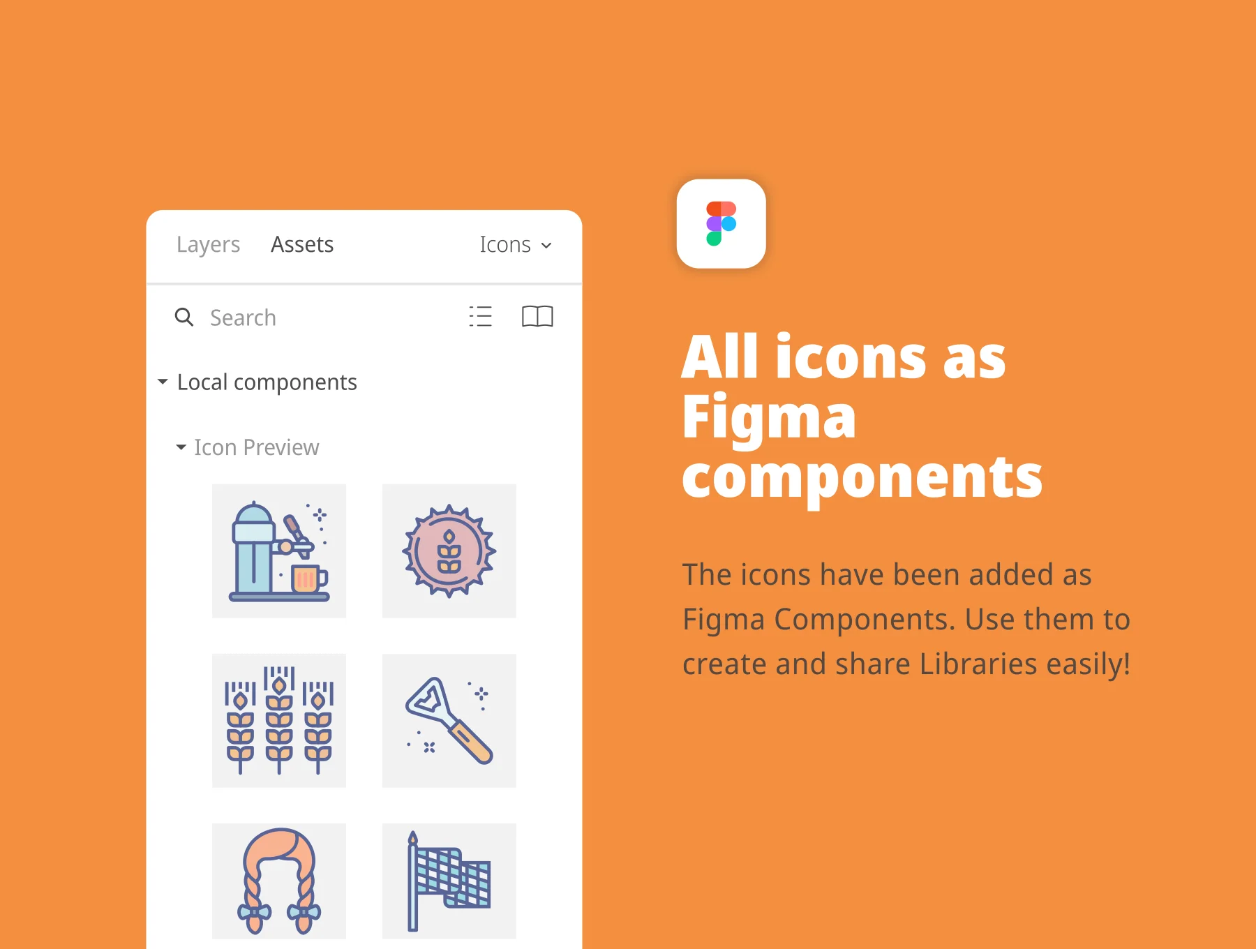 Oktoberfest Filled Outline Icons 6