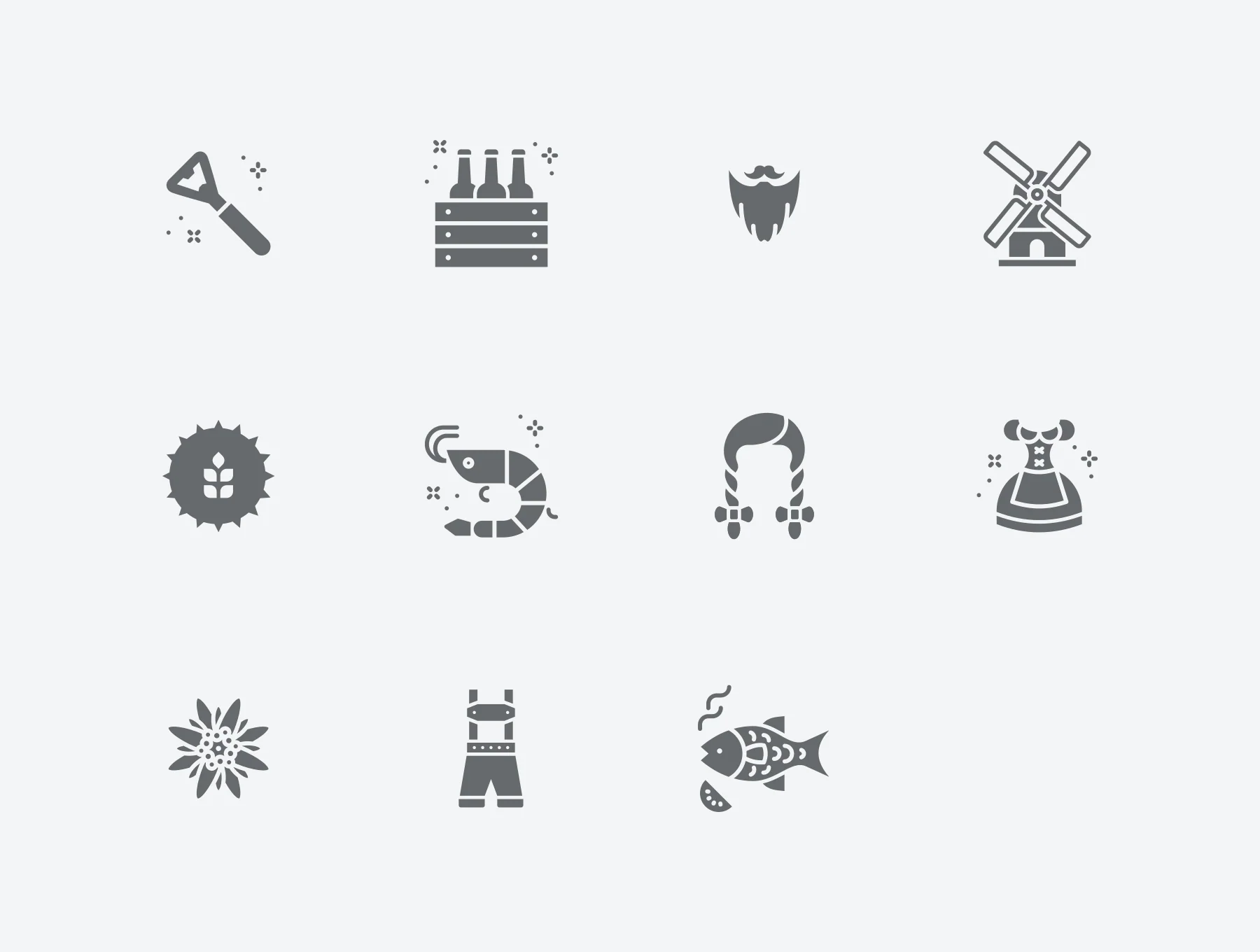Oktoberfest Glyph Icons 4