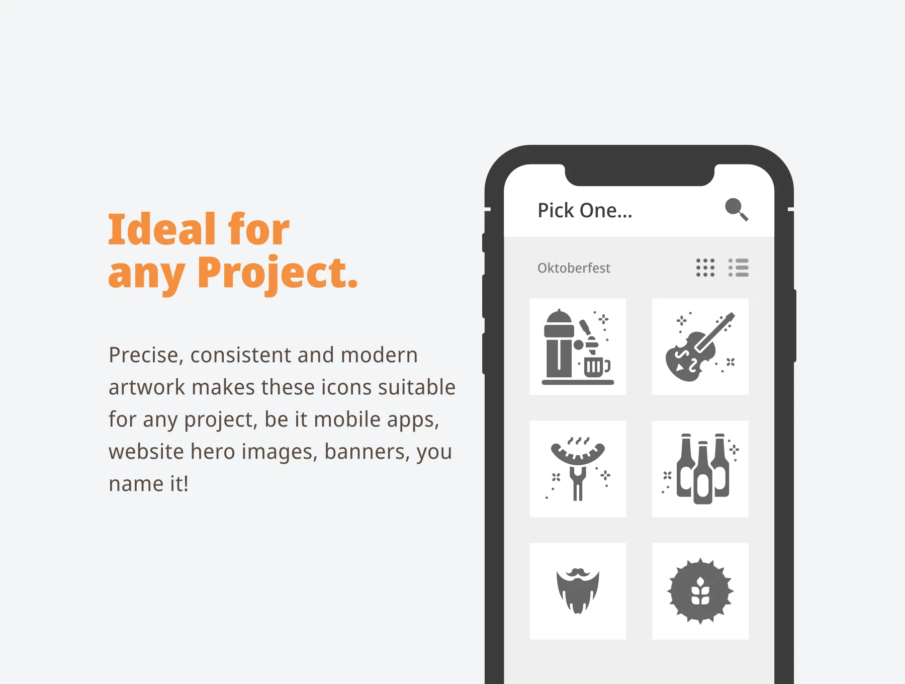 Oktoberfest Glyph Icons 5