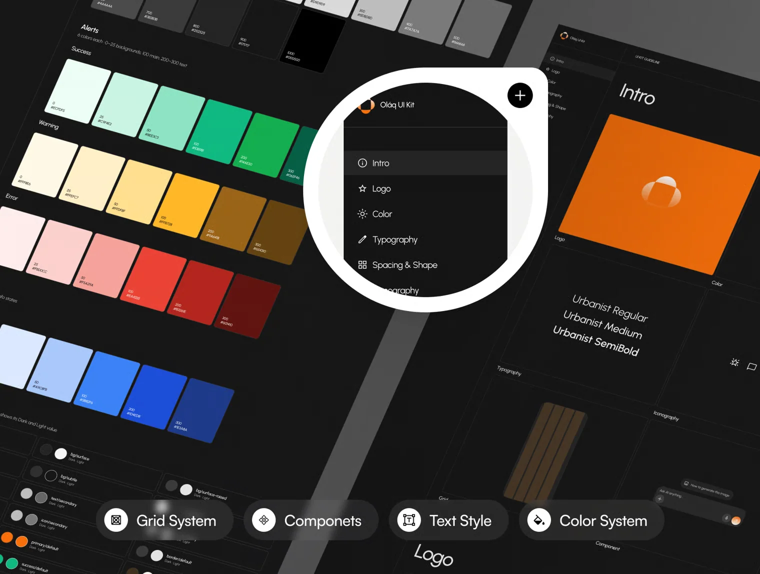 Oláq – AI Assistant Mobile UI Kit (Dark & Light) 4