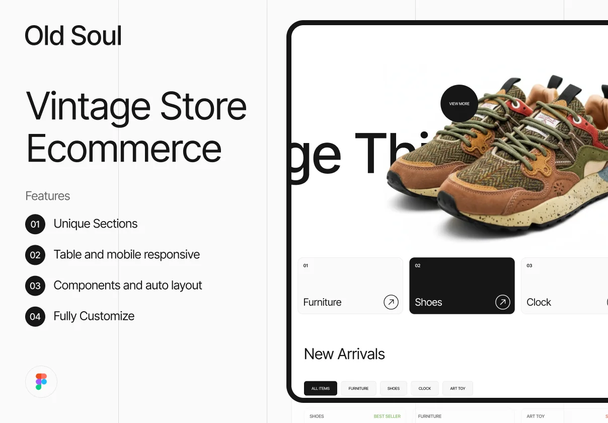 Old Soul - Unique Items Store Ecommerce