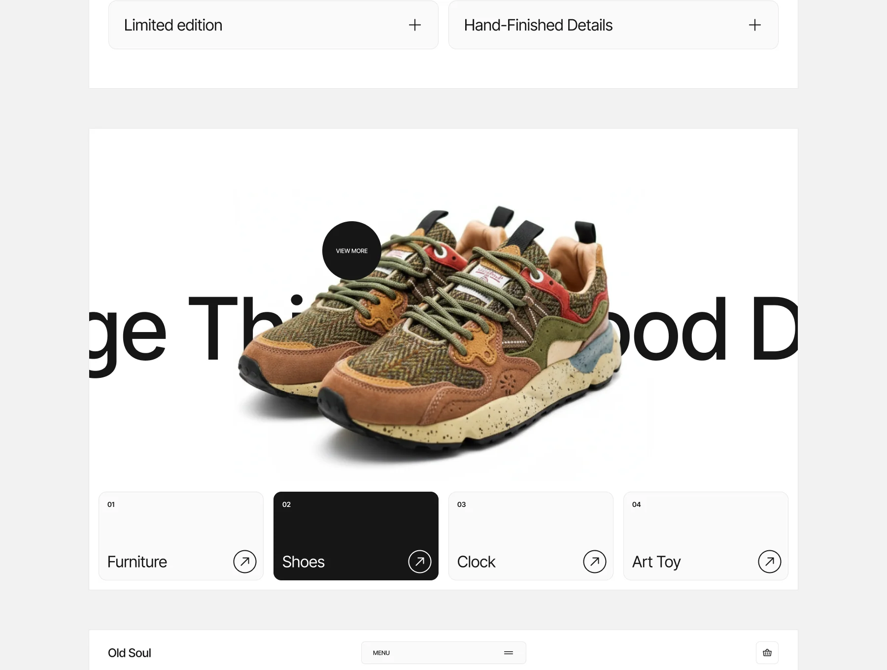 Old Soul - Unique Items Store Ecommerce 3