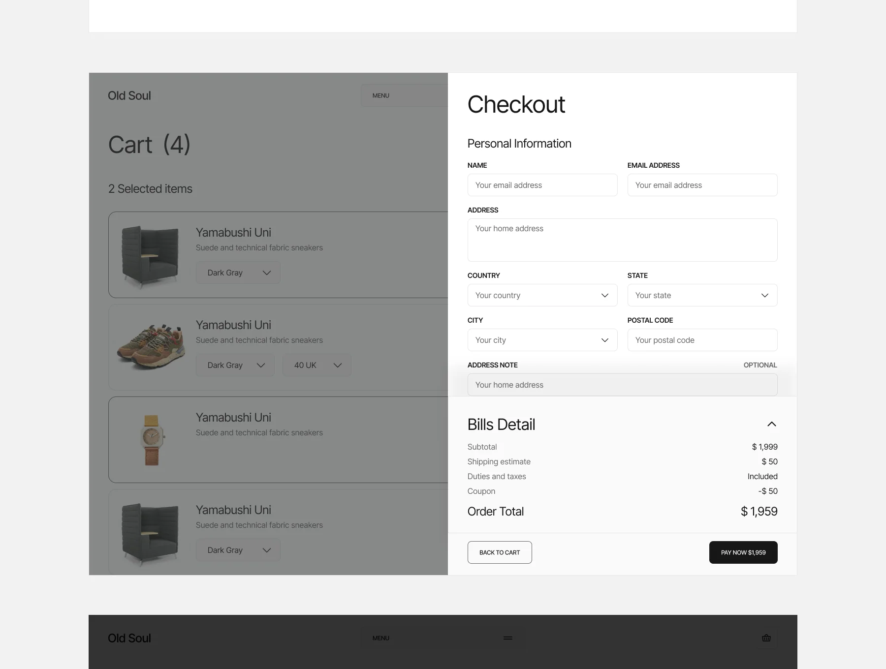 Old Soul - Unique Items Store Ecommerce 4