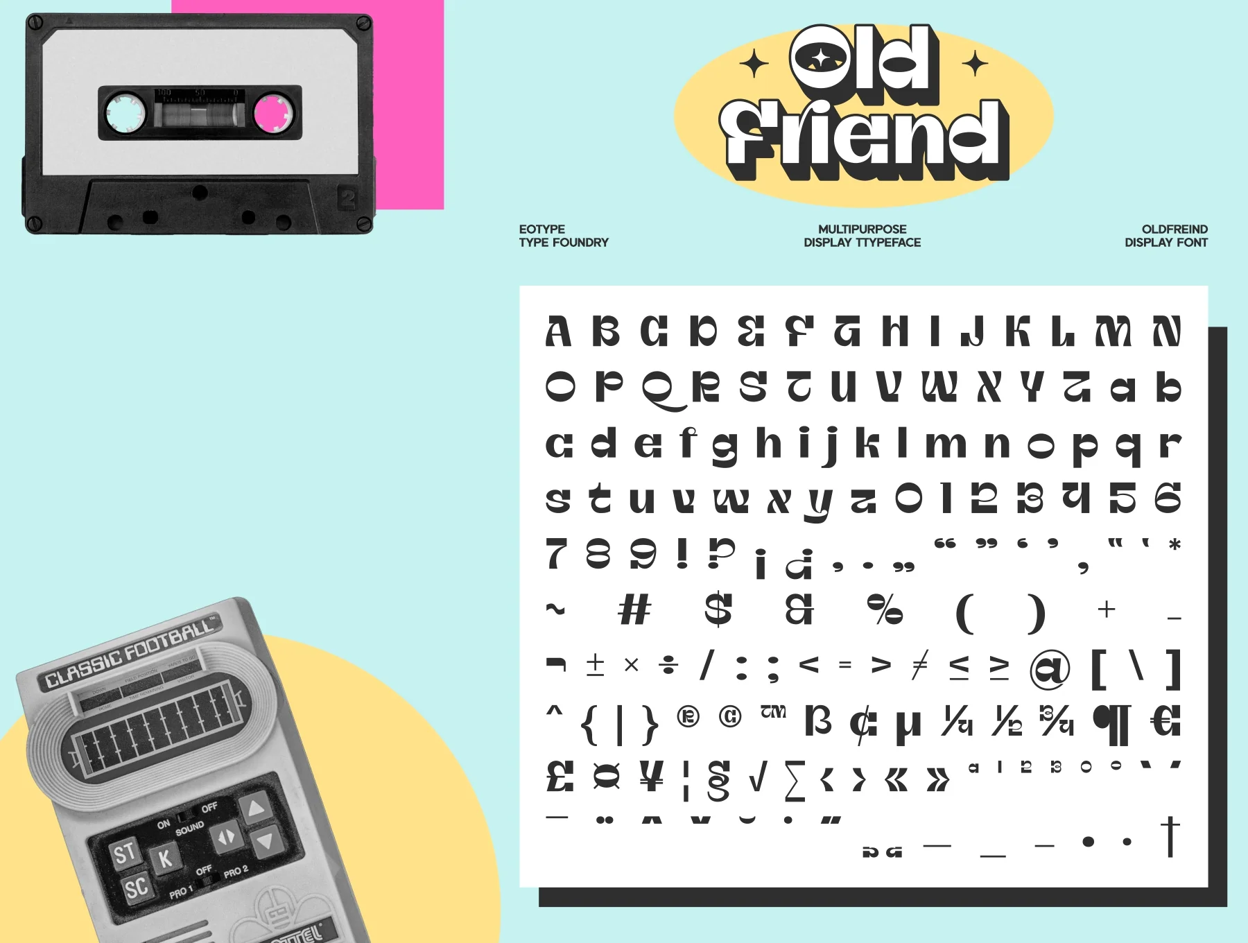 OldFriend - Display Font 9