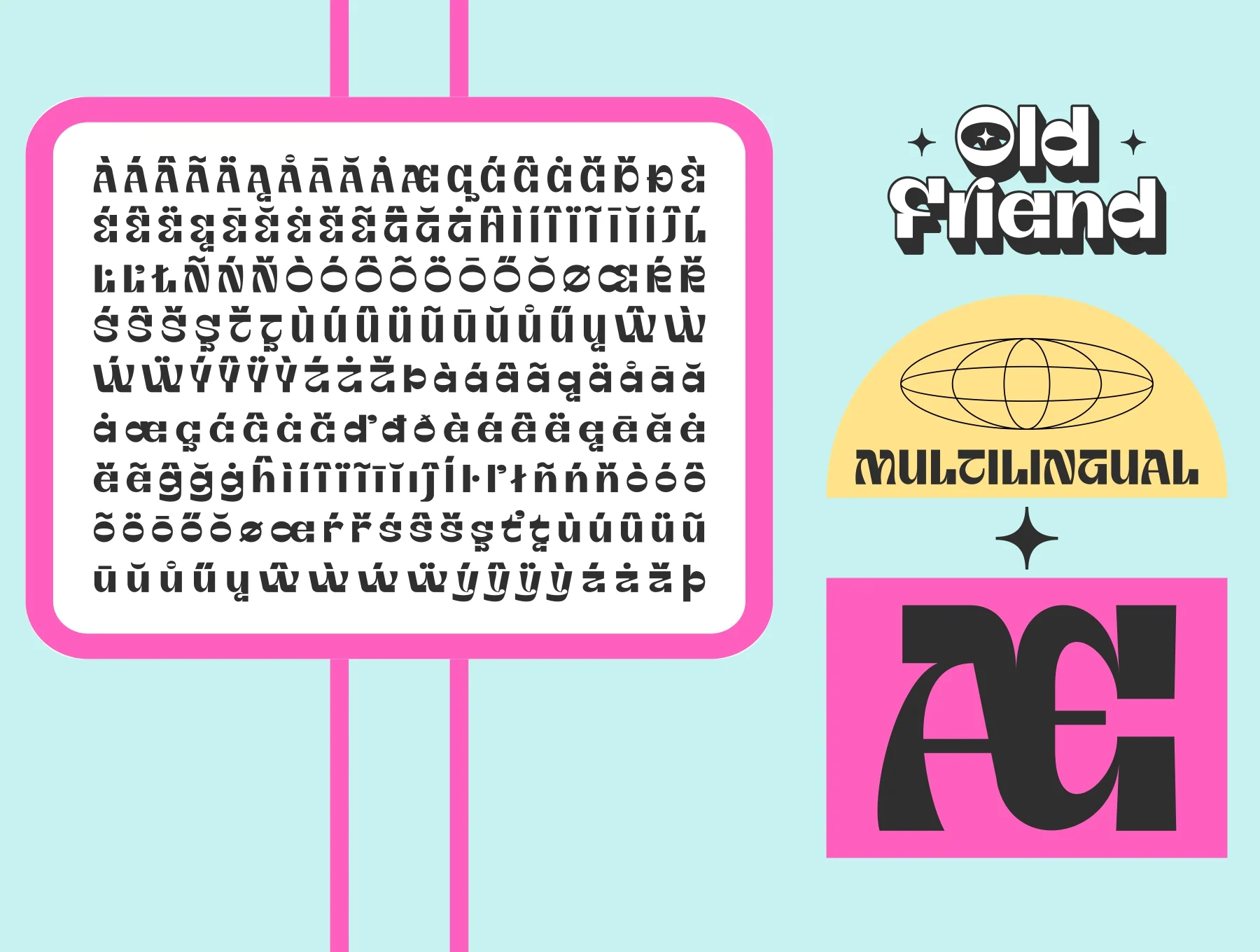OldFriend - Display Font 12