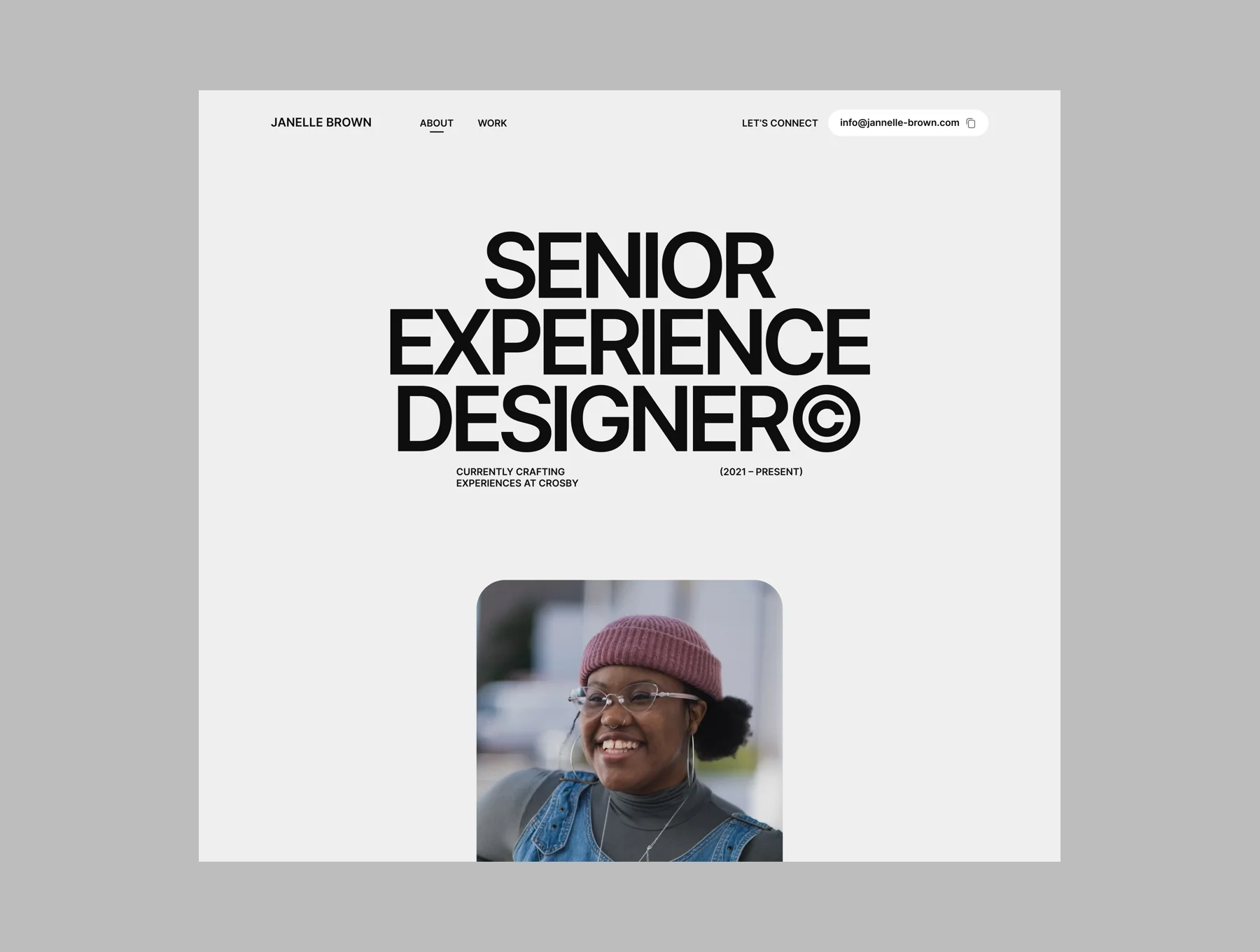 Olio – Framer Portfolio Template