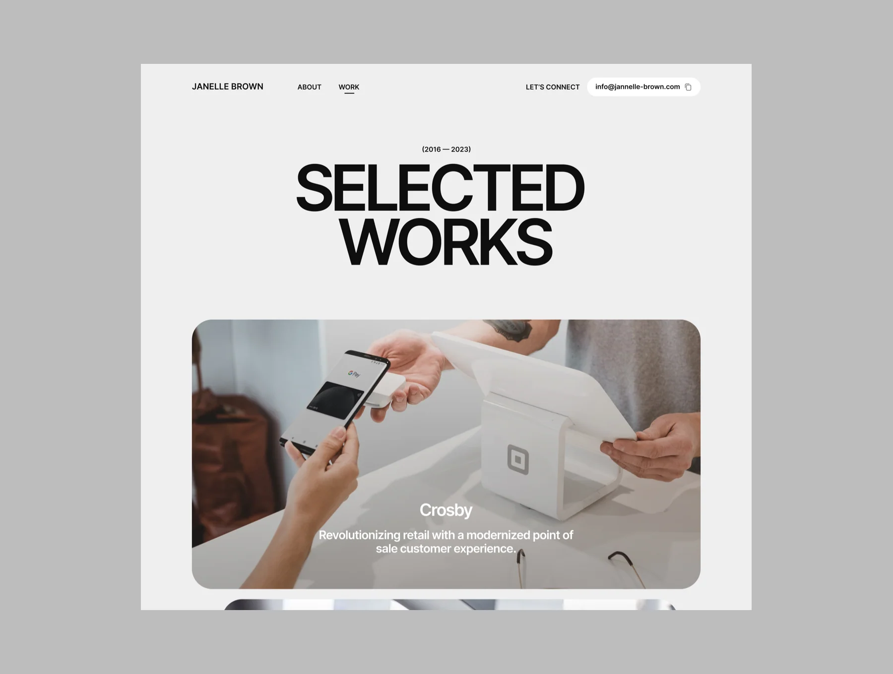 Olio – Framer Portfolio Template 2