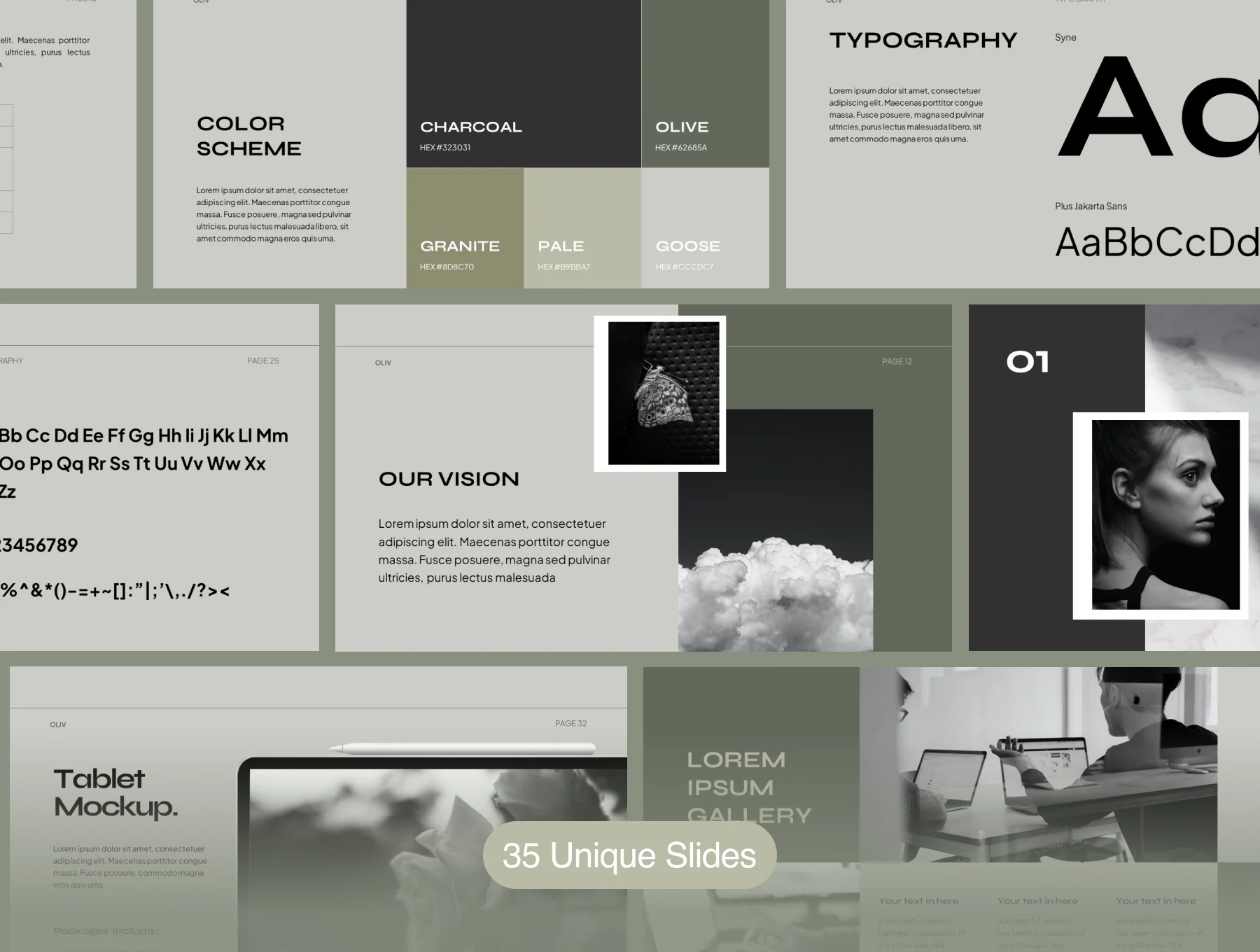 Oliv - Brand Guideline Pitch Deck 3