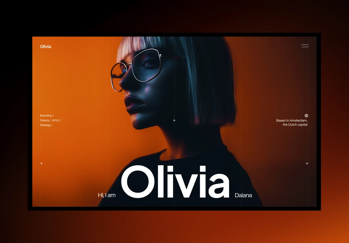 Oliviaaa · Personal Portfolio Template