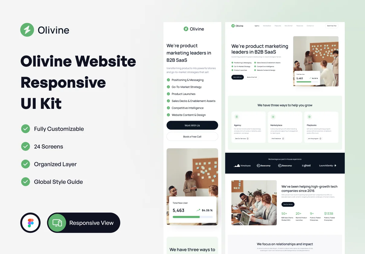 Olivine Marketing Website
