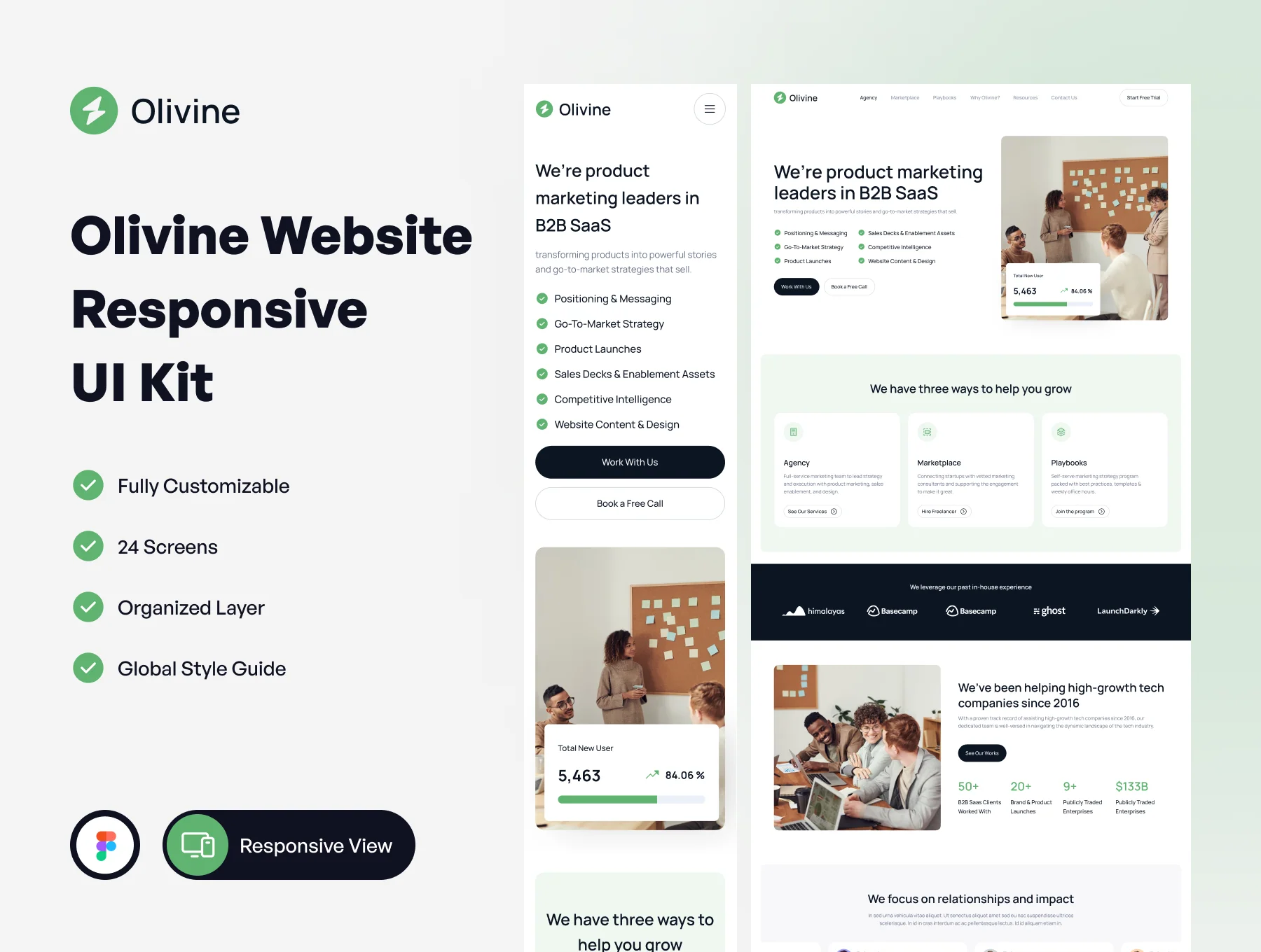 Olivine Marketing Website