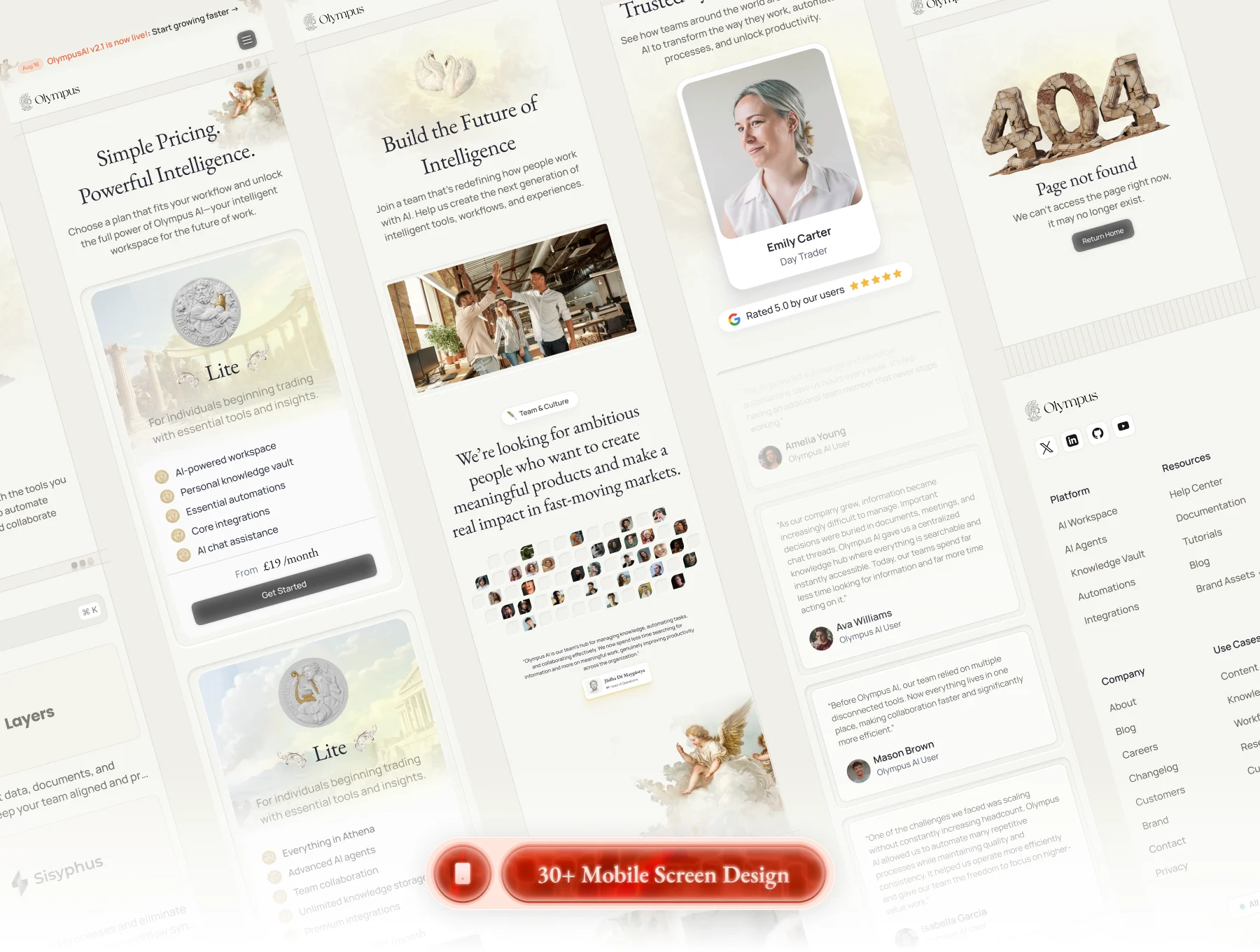 OlympusAI - Chat Bot Web Templates 4
