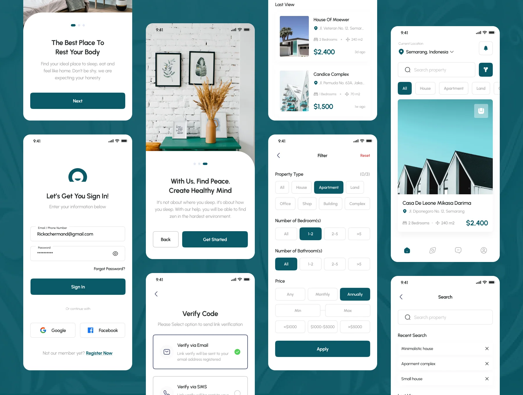 Omah - Real Estate Mobile App 5